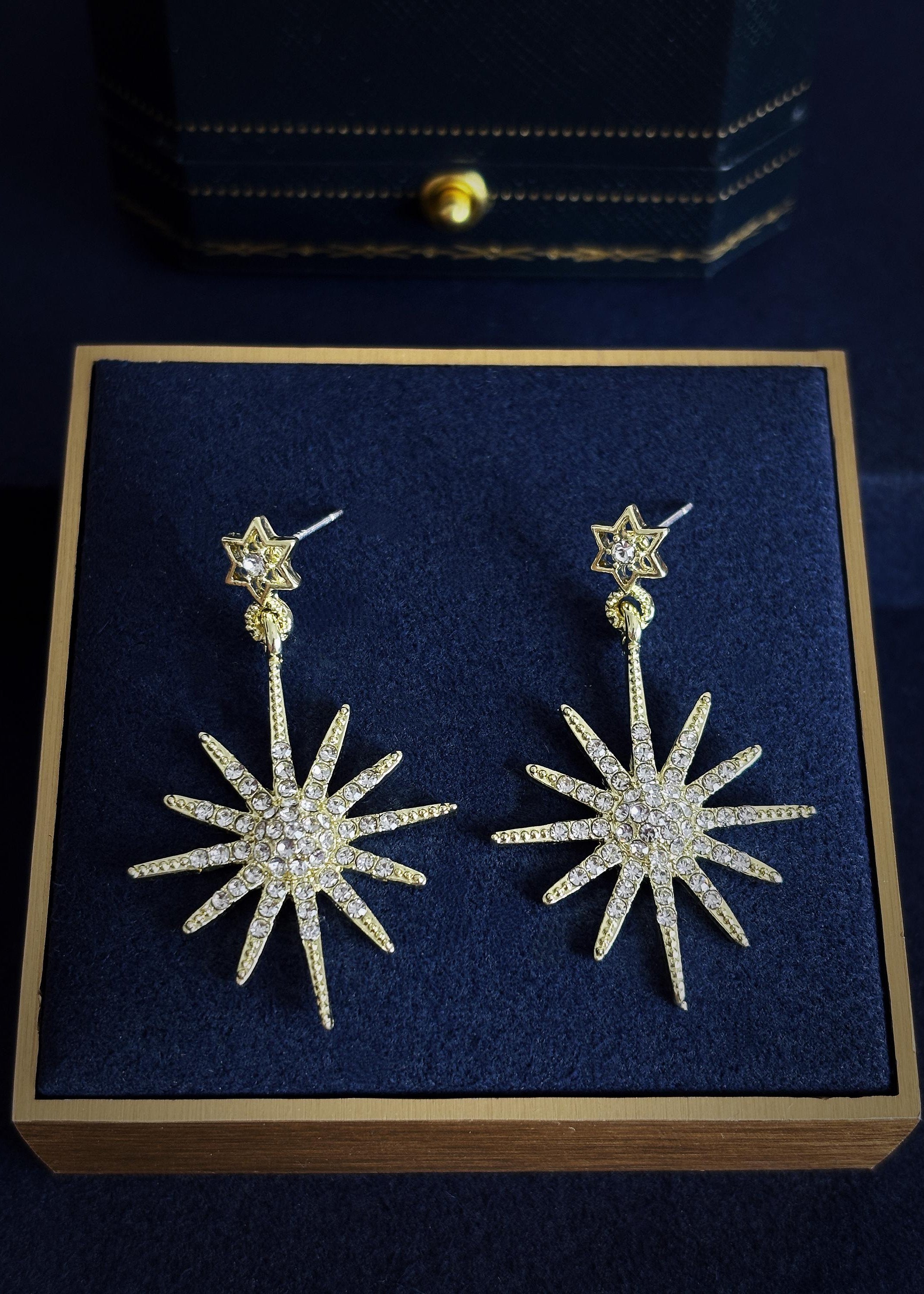 Starburst Drop Earrings