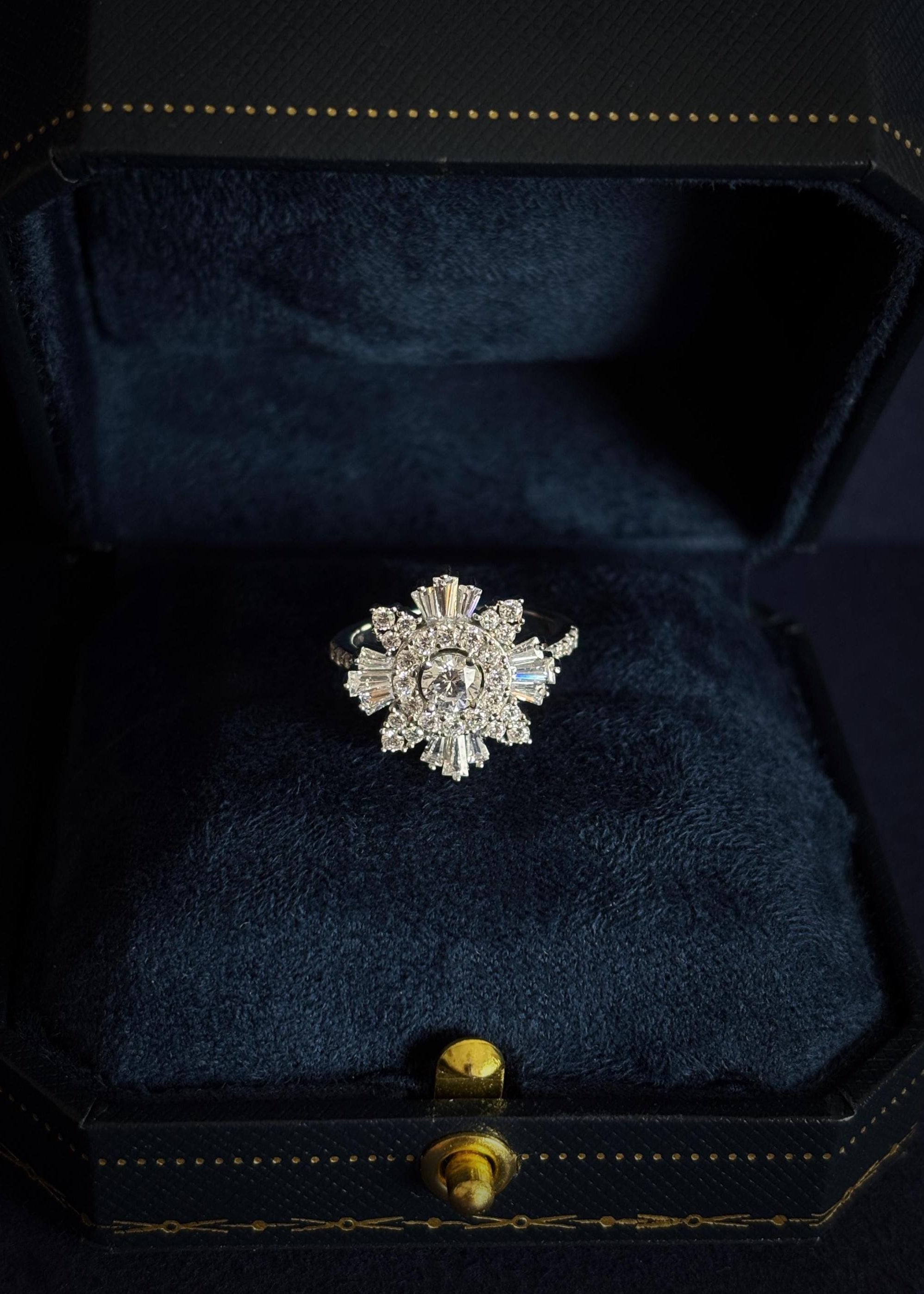 Snowflake Statement Ring