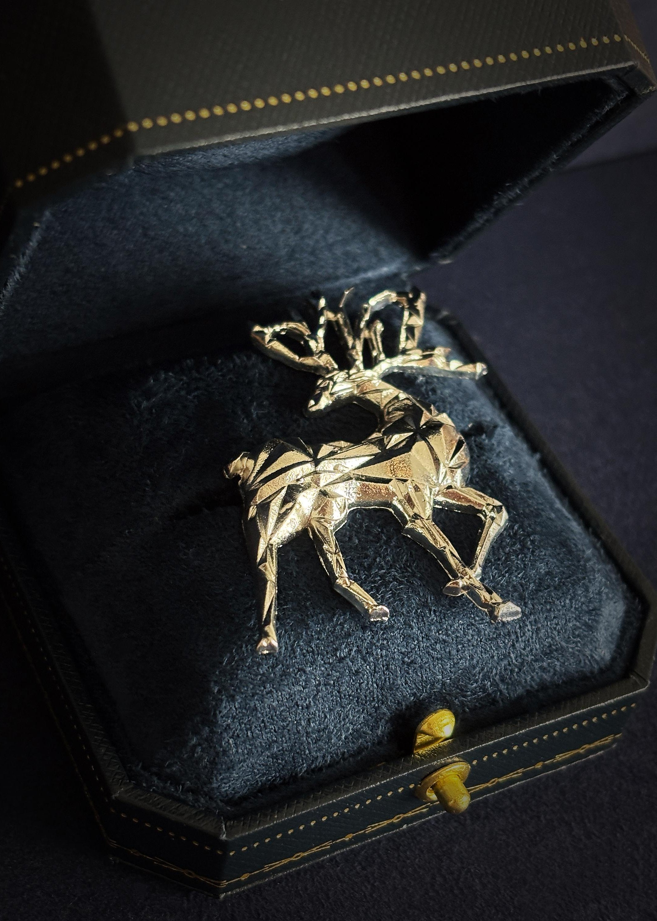 Reindeer Silhouette Brooch