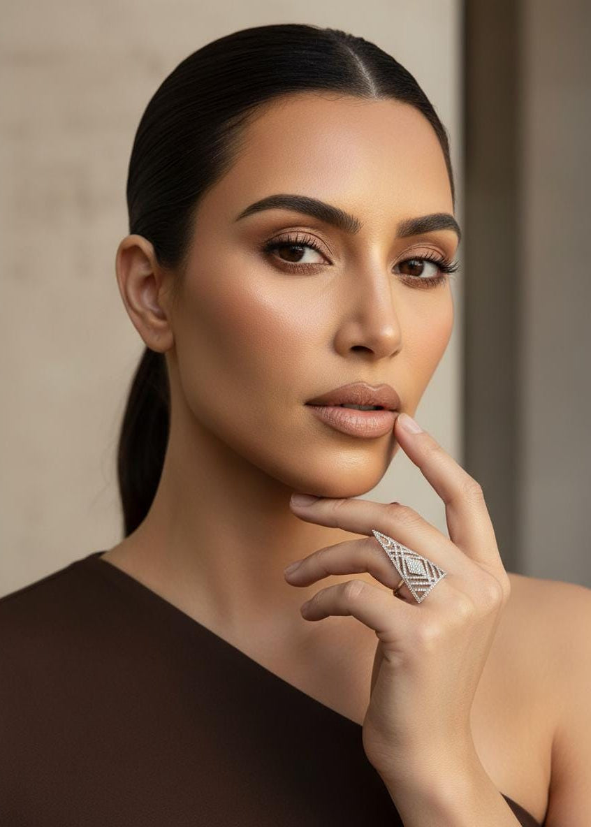 Art Deco Triangle Ring