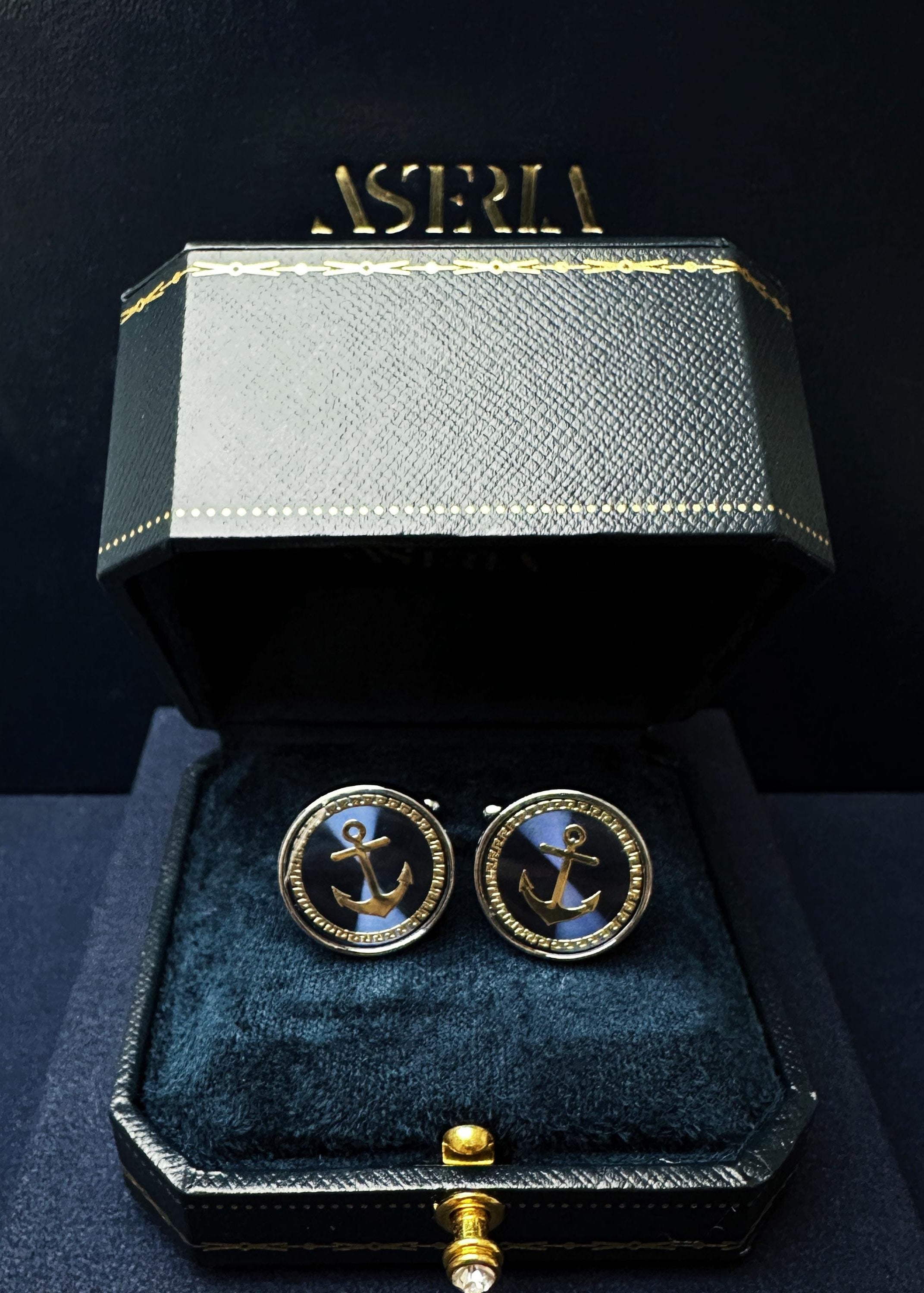 Nautical Anchor Cufflinks