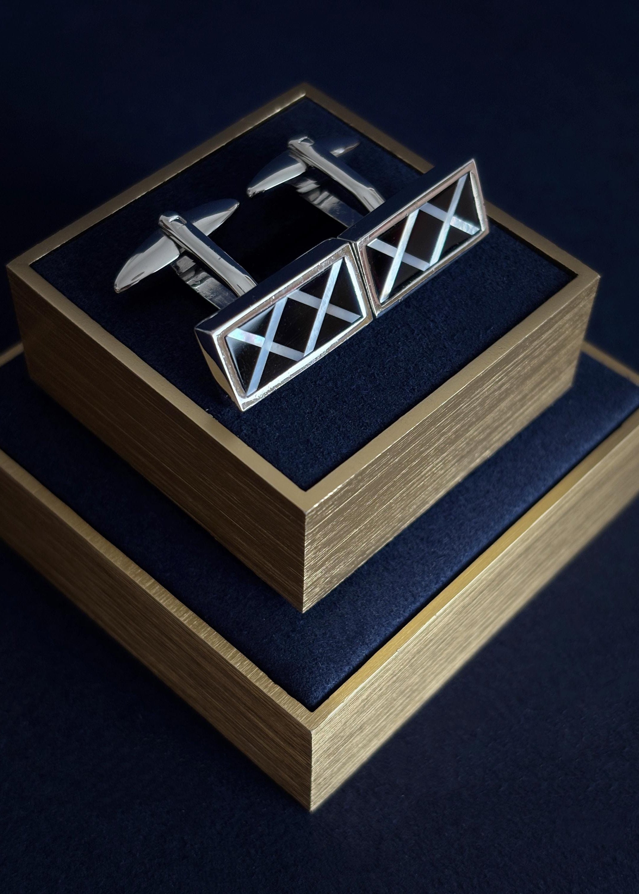 Lattice Panel Cufflinks