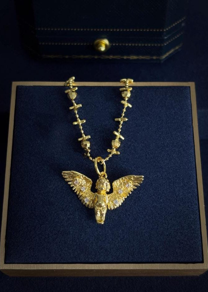 Angel Pendant Necklace