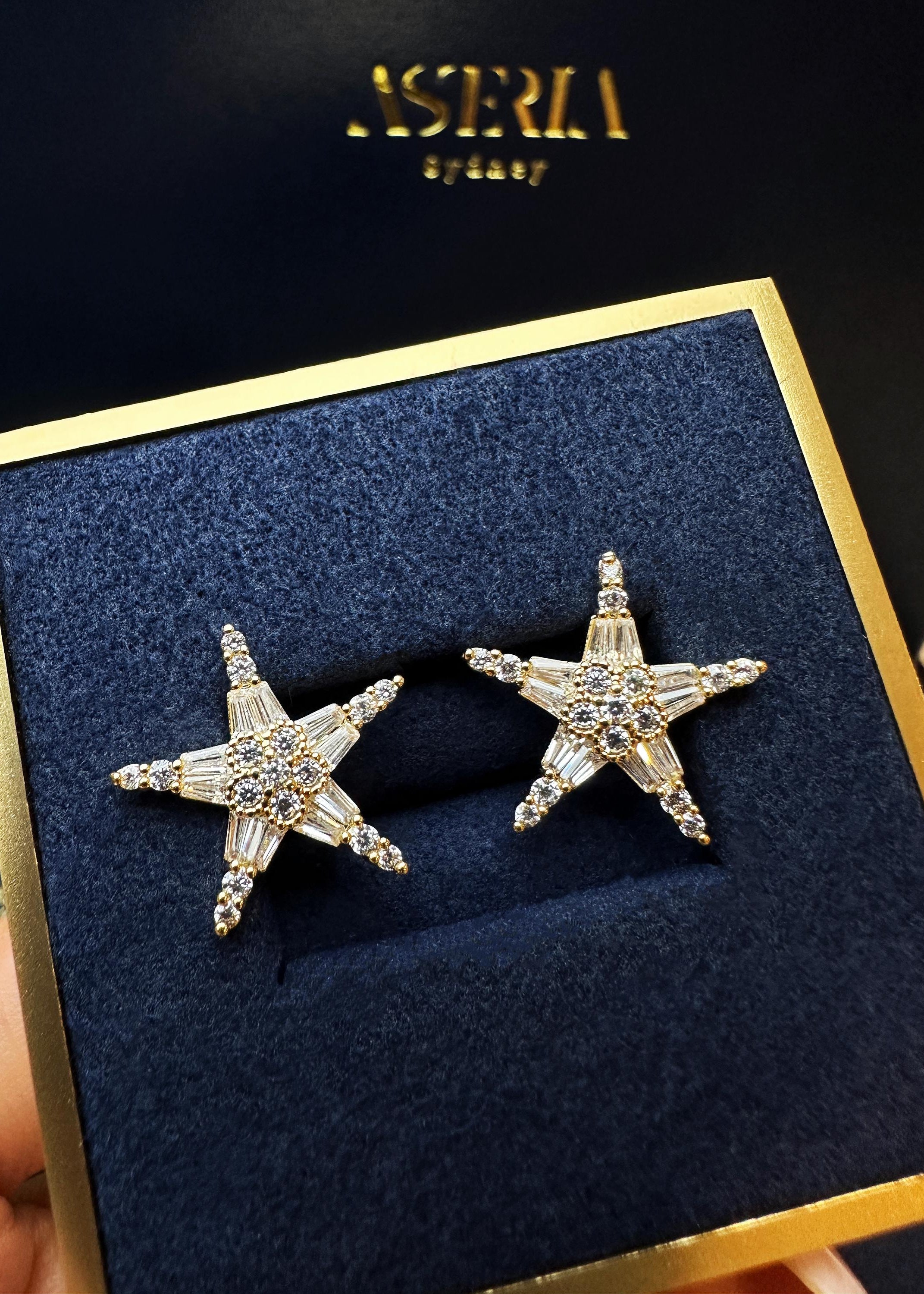 Starburst Stud Earrings