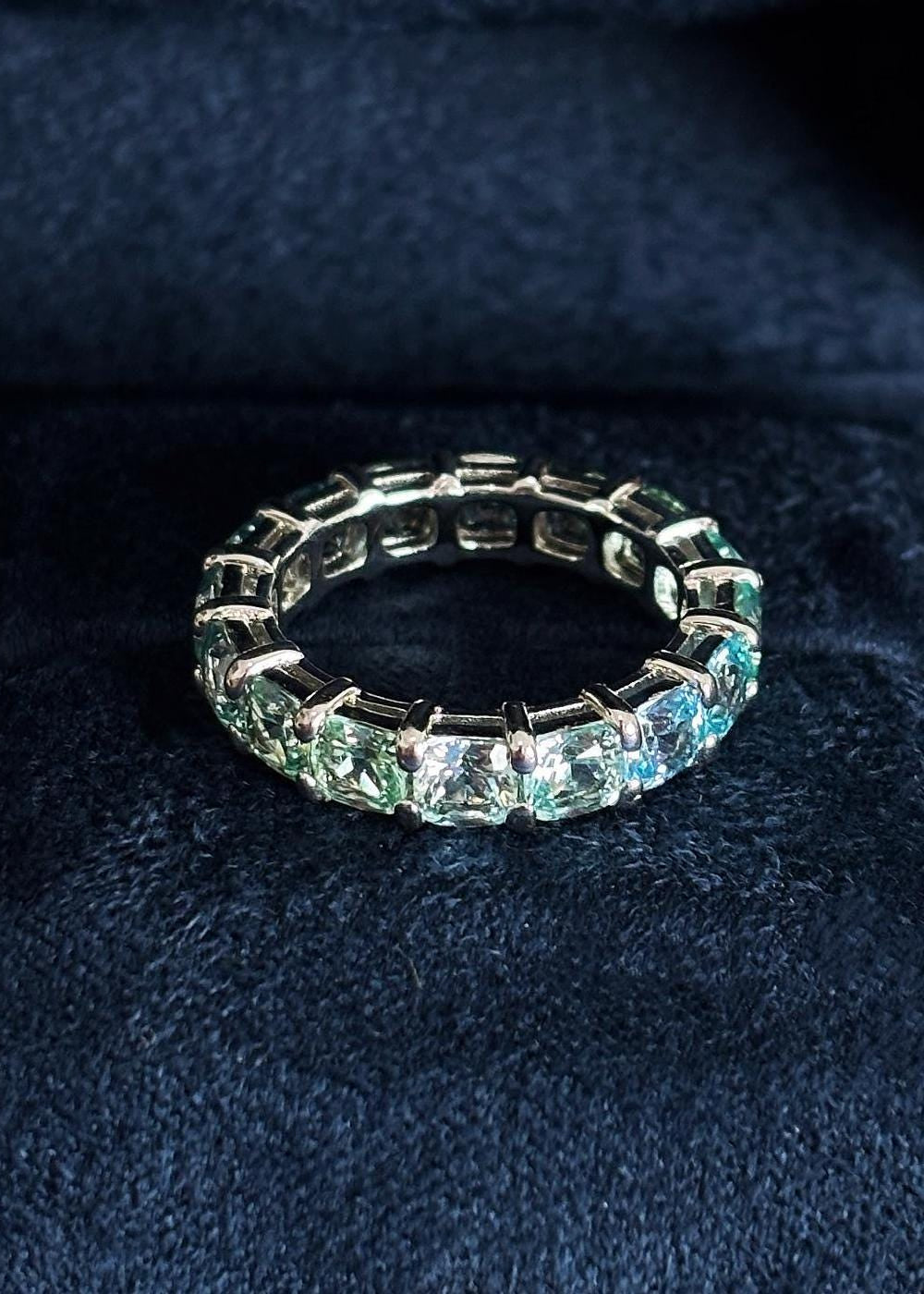 Ocean Fade Eternity Ring