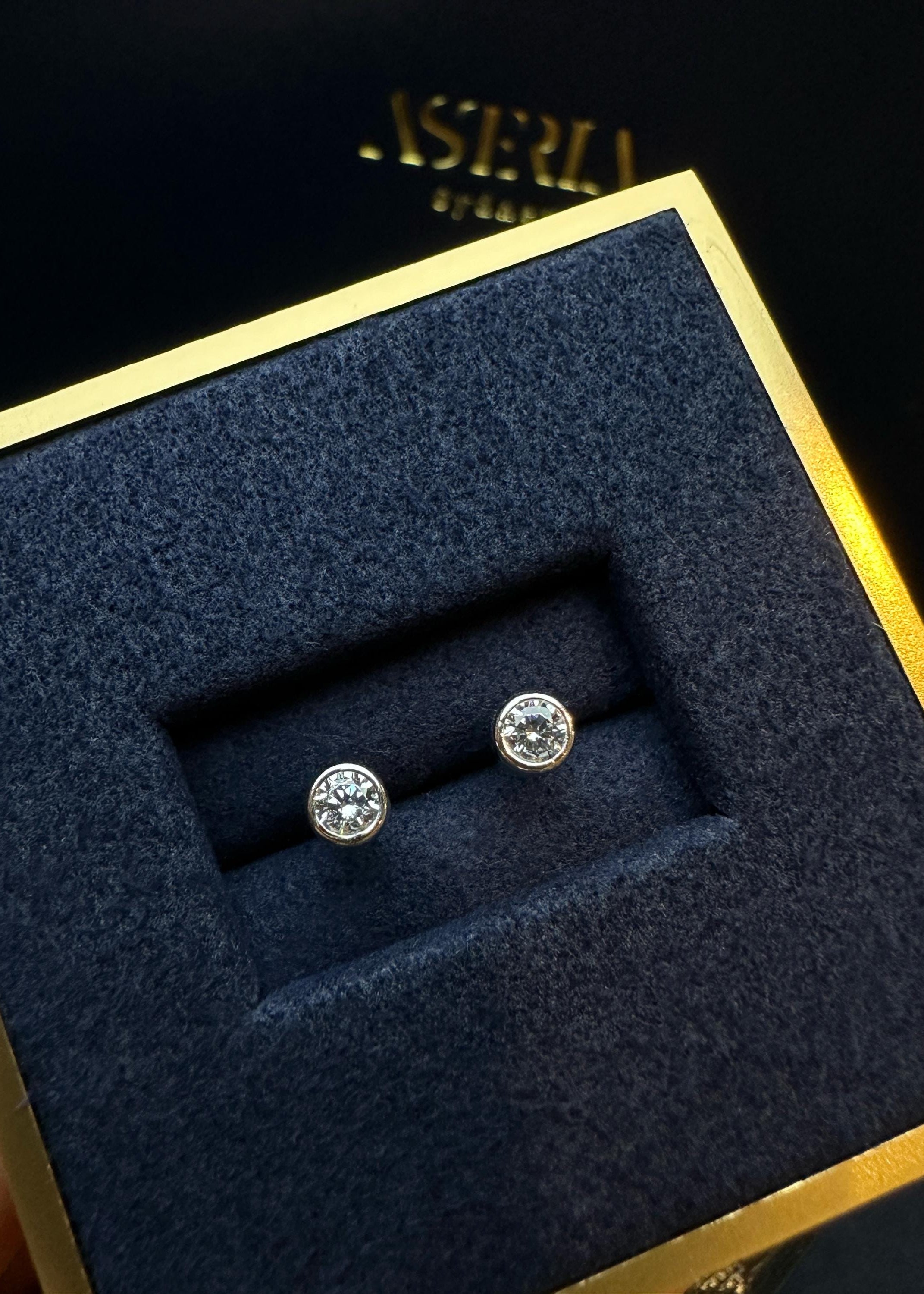 Minimal Round Stud Earrings