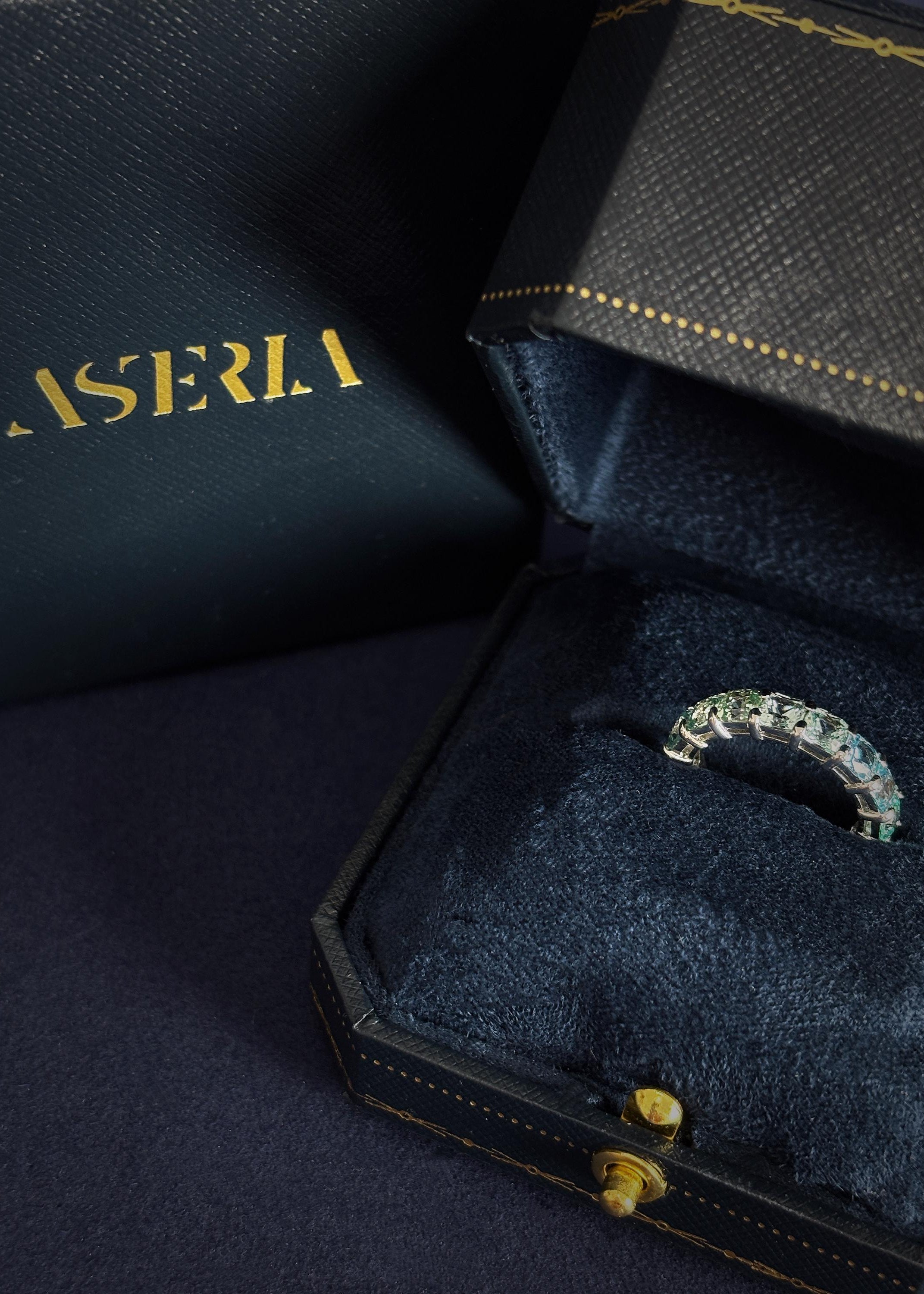 Ocean Fade Eternity Ring