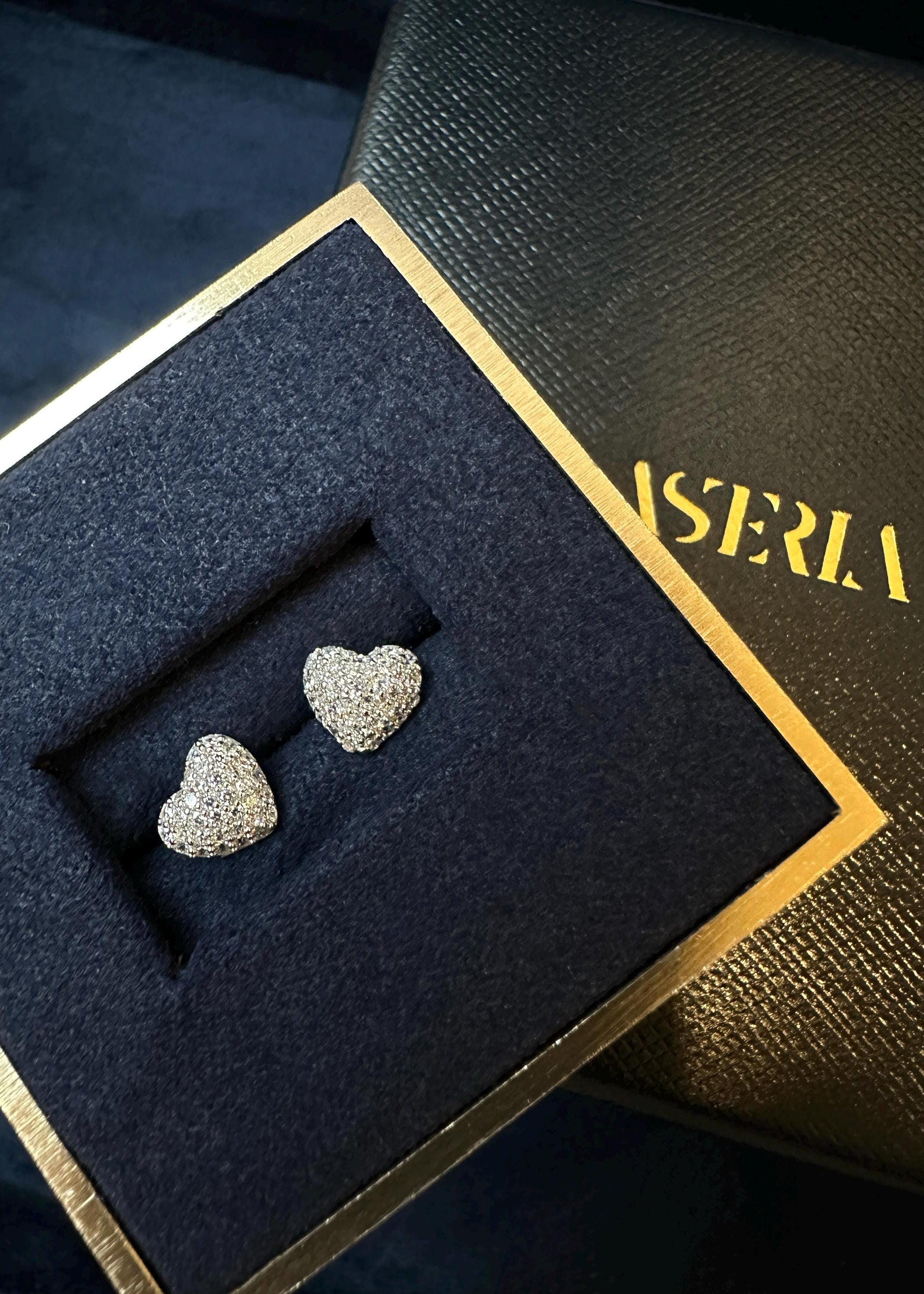 Heart Stud Earrings