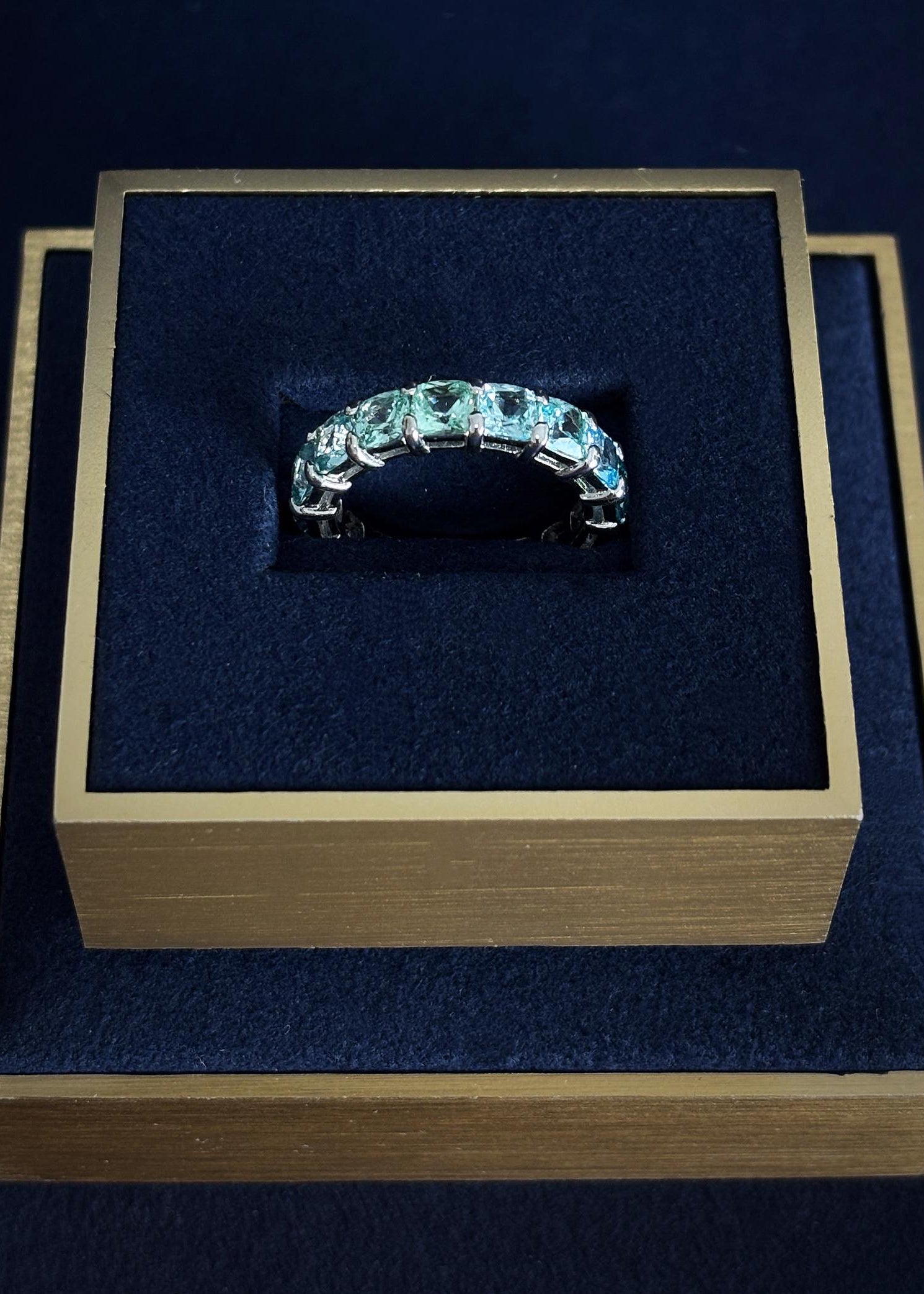 Ocean Fade Eternity Ring