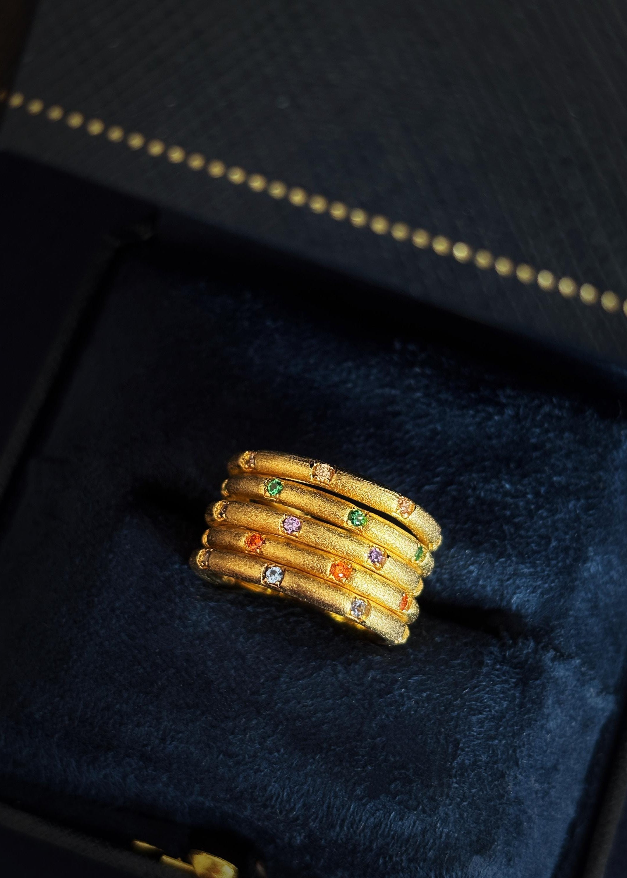 Multi-Band Gold Ring