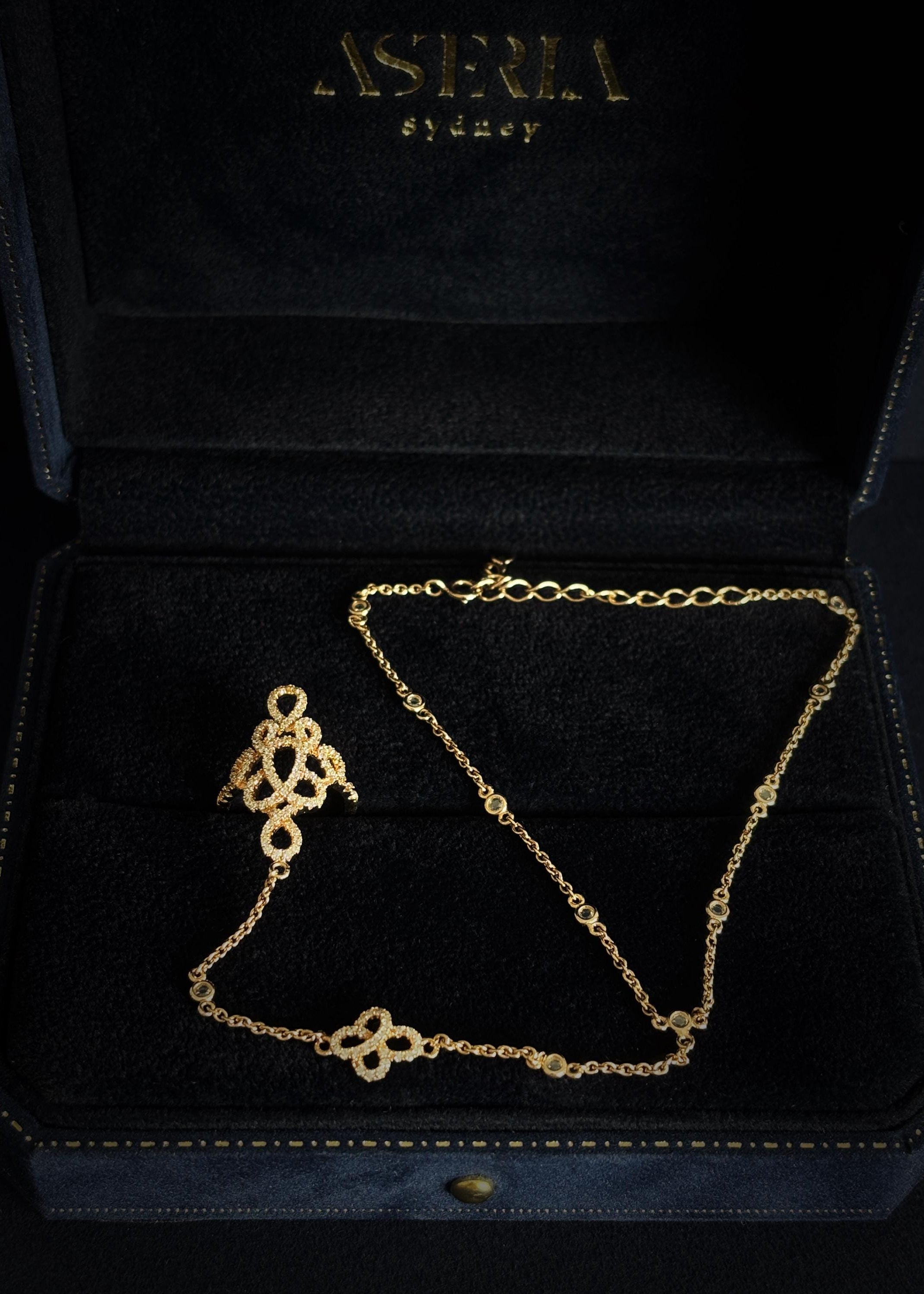 Filigree Hand Harness Bracelet