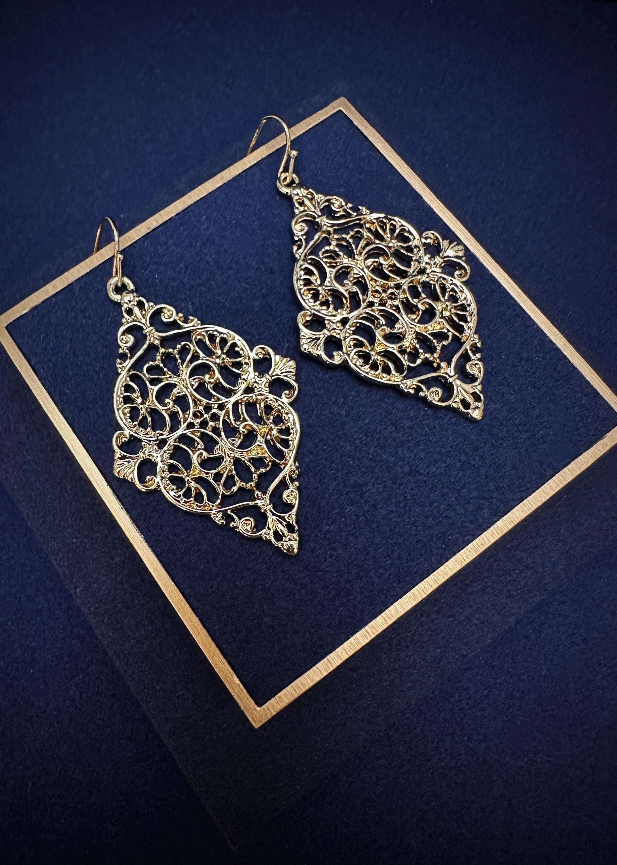 Moroccan Filigree Drops