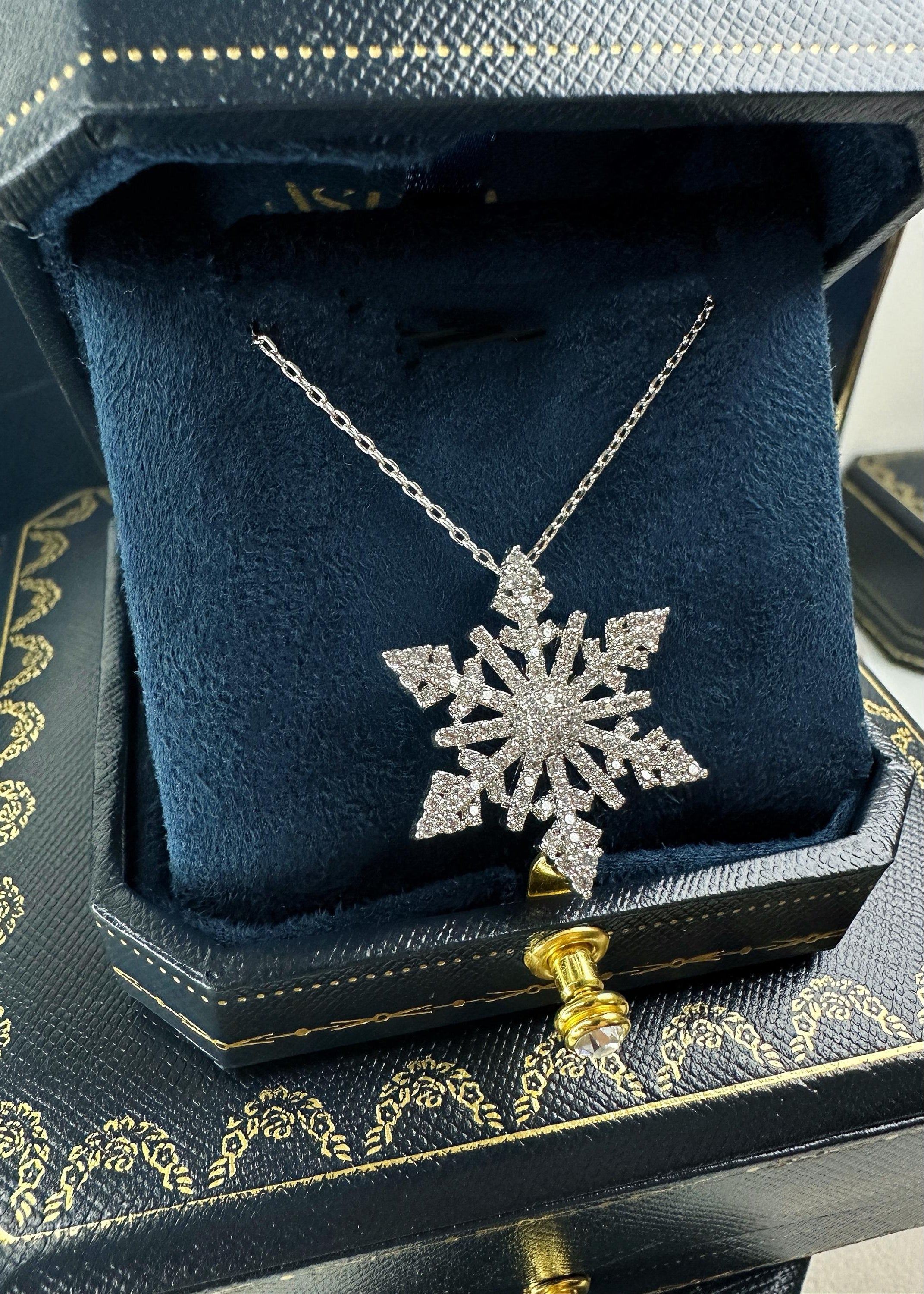 Snowflake Pendant Necklace