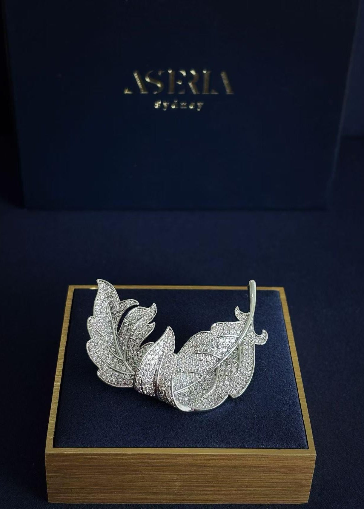 Leaf Statement Brooch