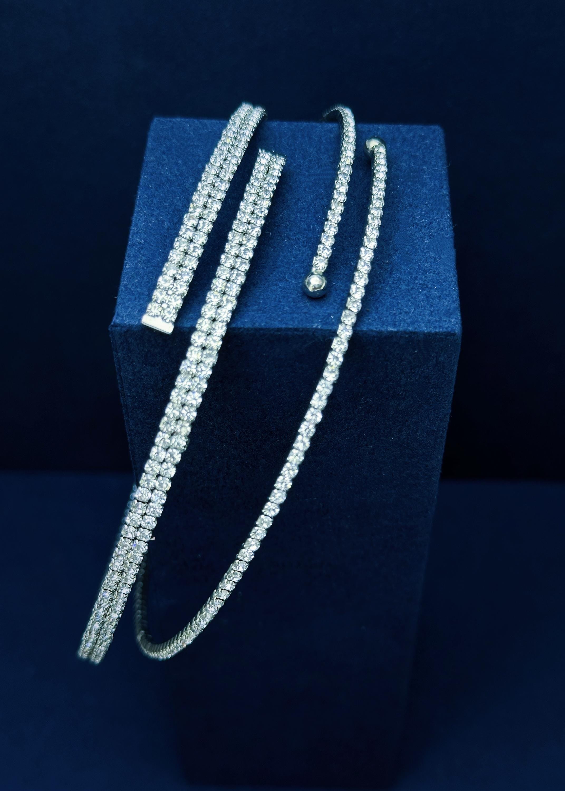 Crystal Open Choker