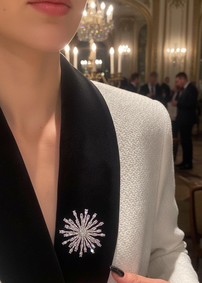 Starburst Radiance Brooch