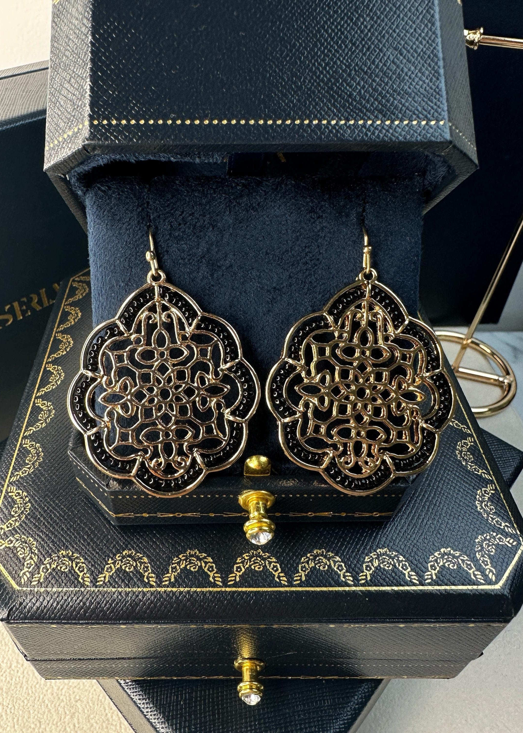 Filigree Dangle Earrings