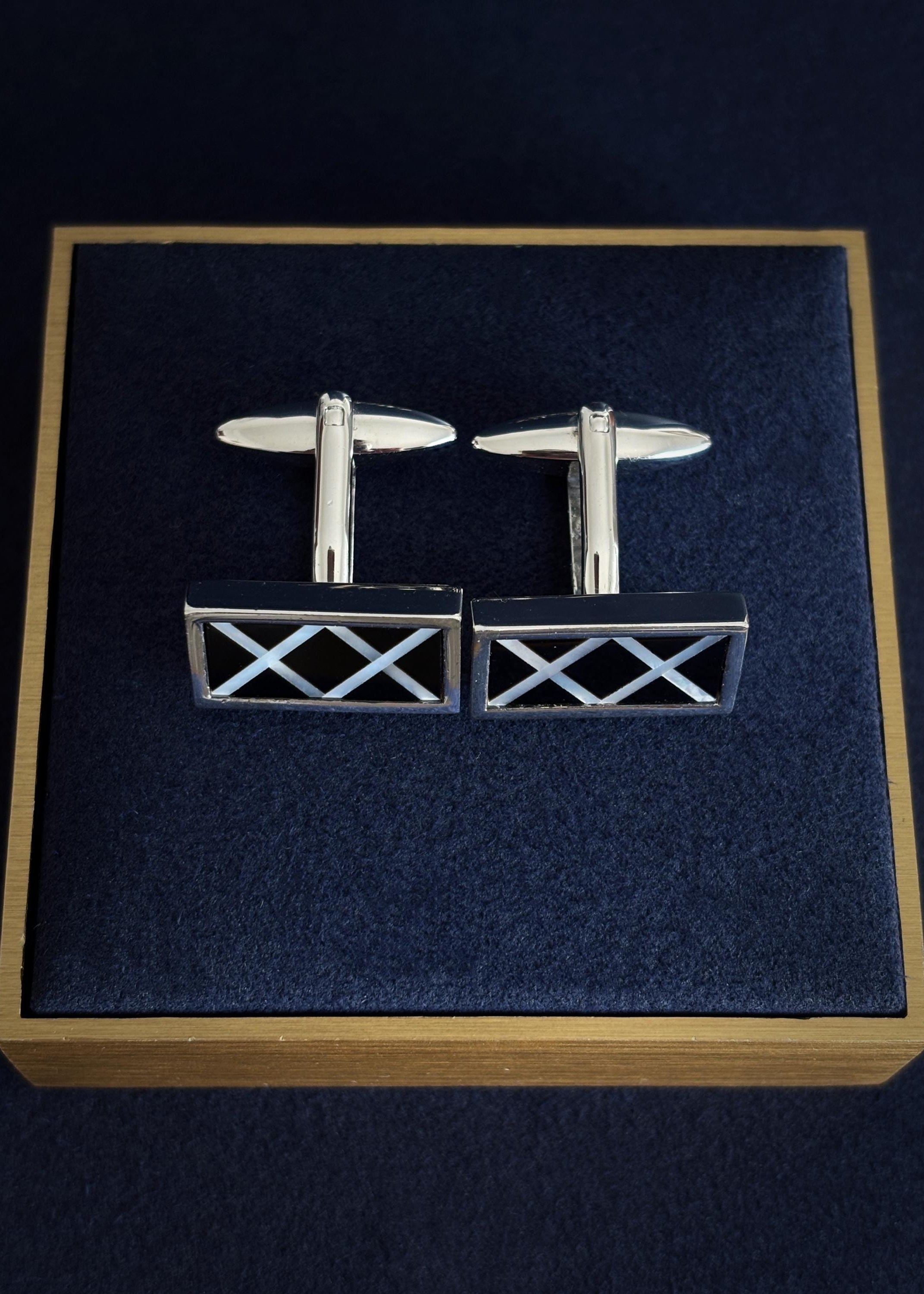 Lattice Panel Cufflinks