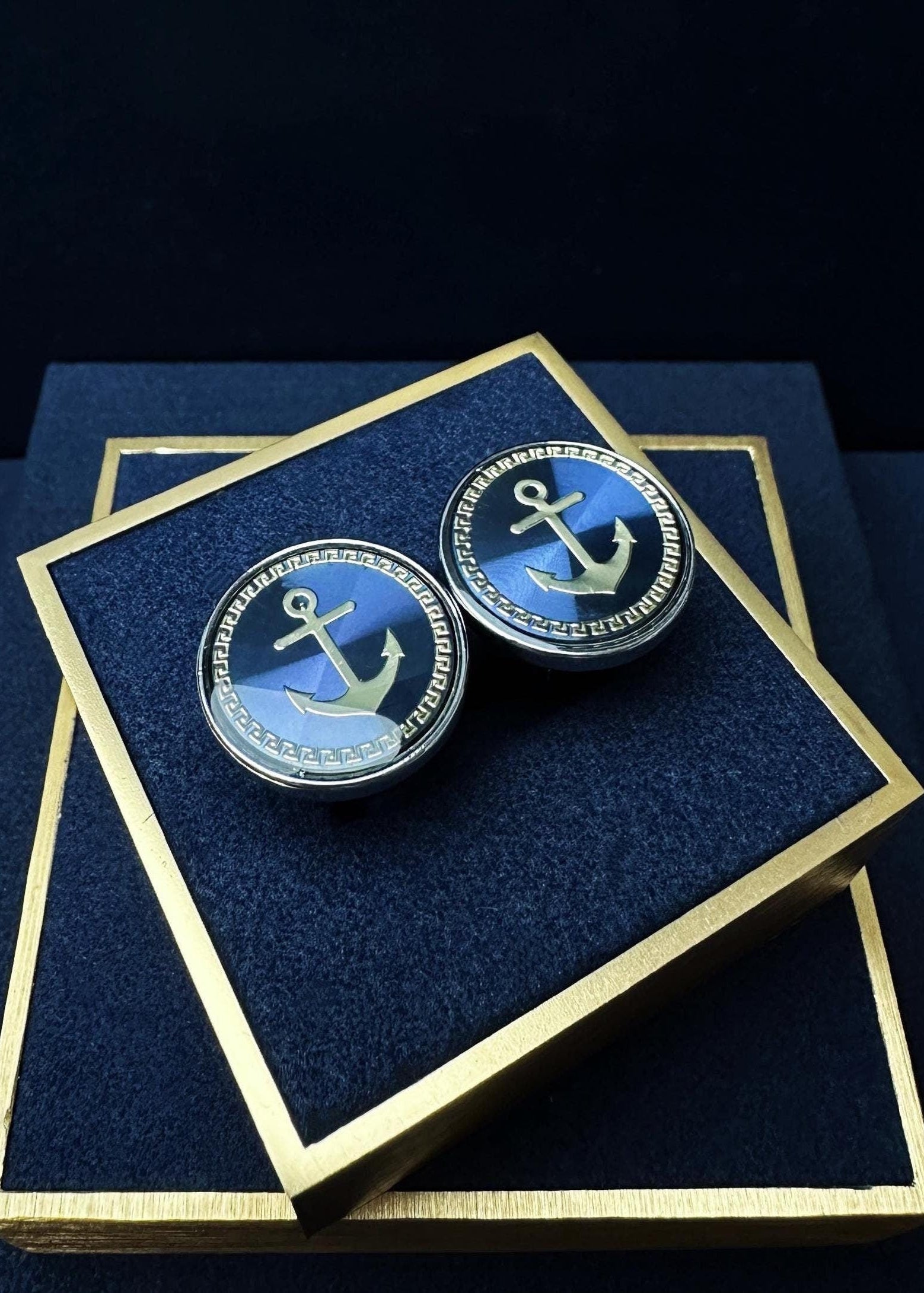 Nautical Anchor Cufflinks