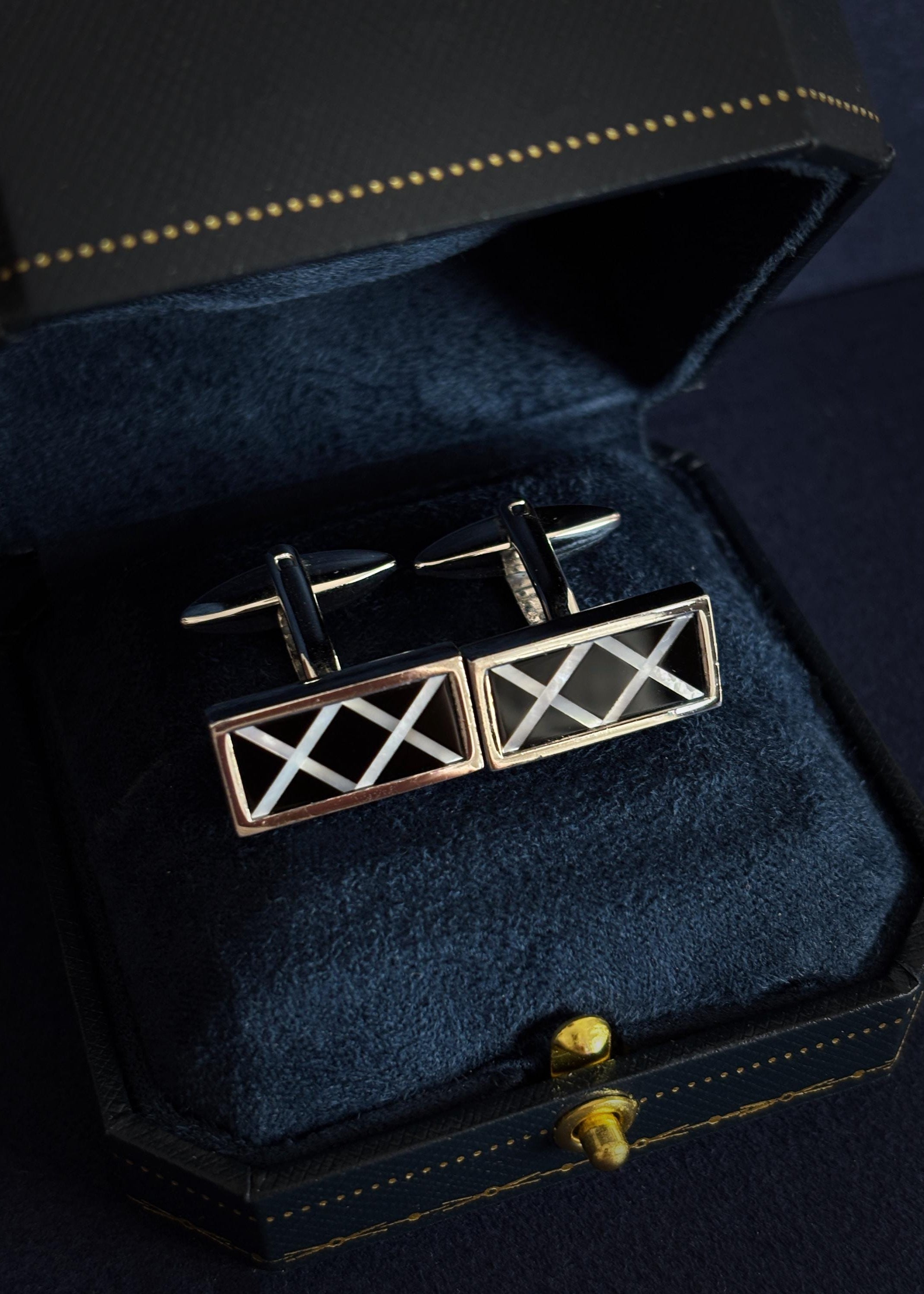 Lattice Panel Cufflinks