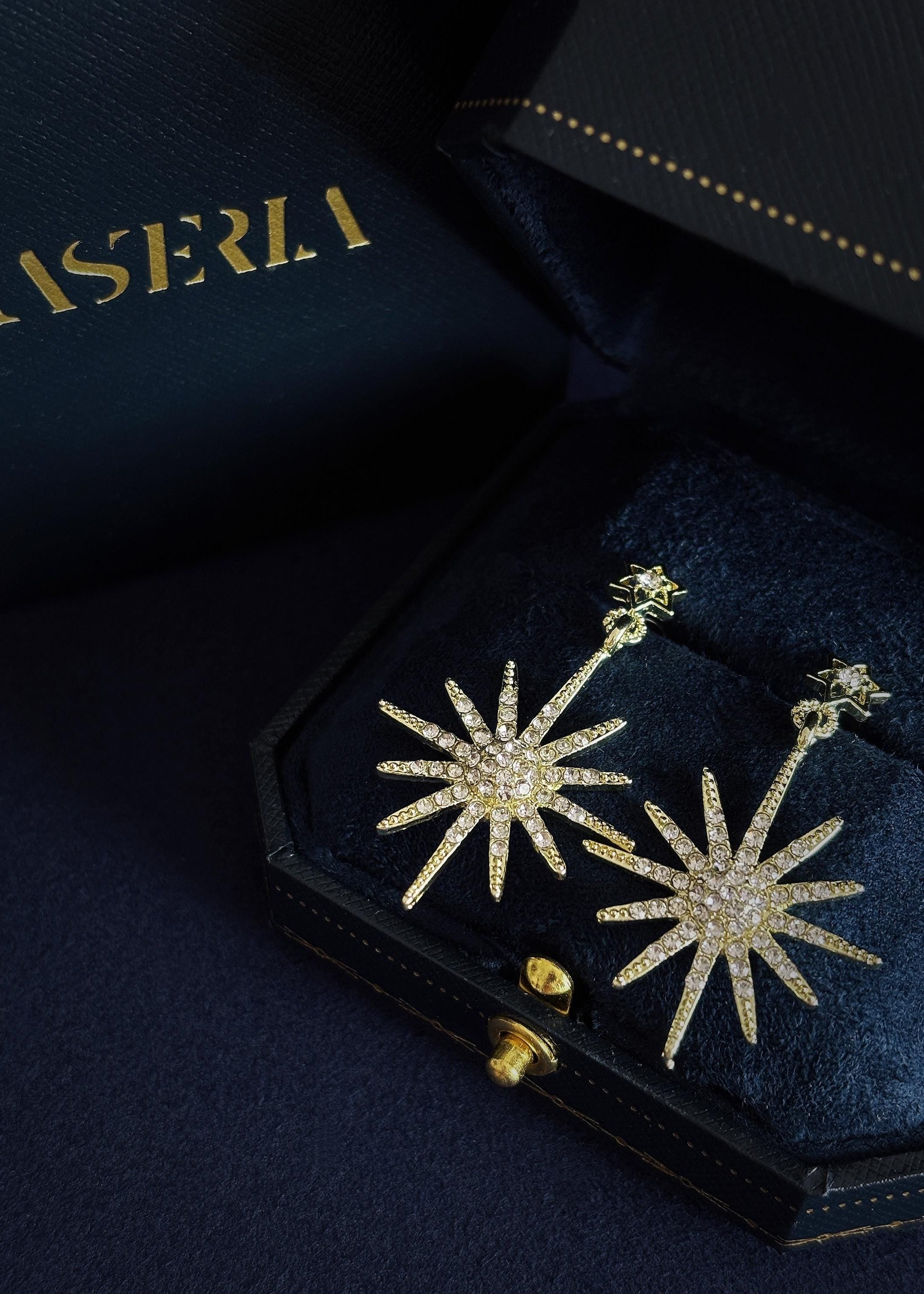 Starburst Drop Earrings