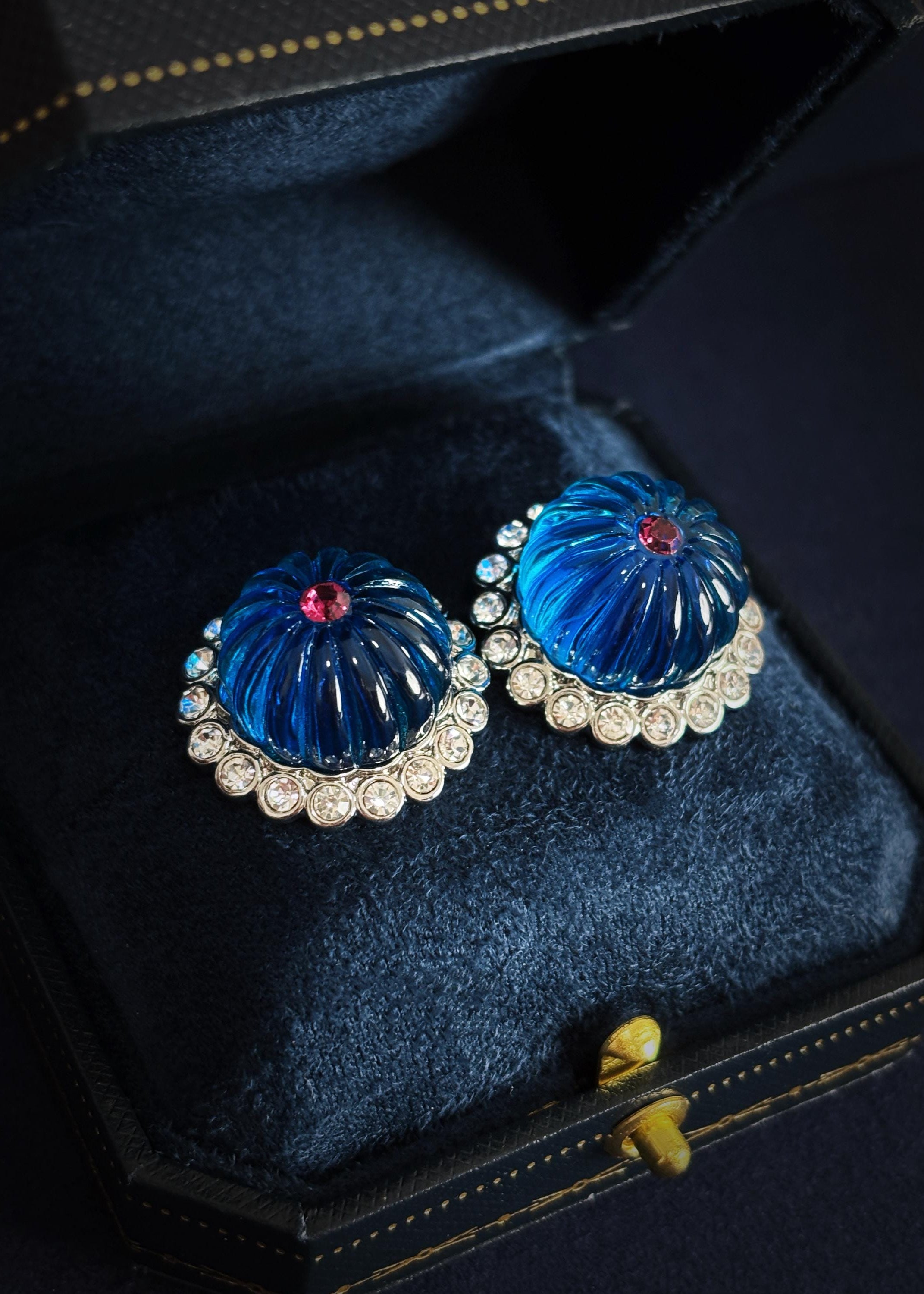 Azure Dome Earrings