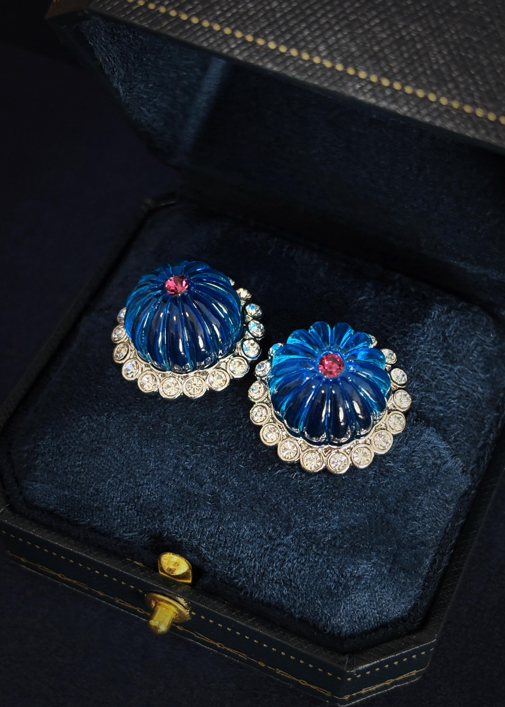 Azure Dome Earrings