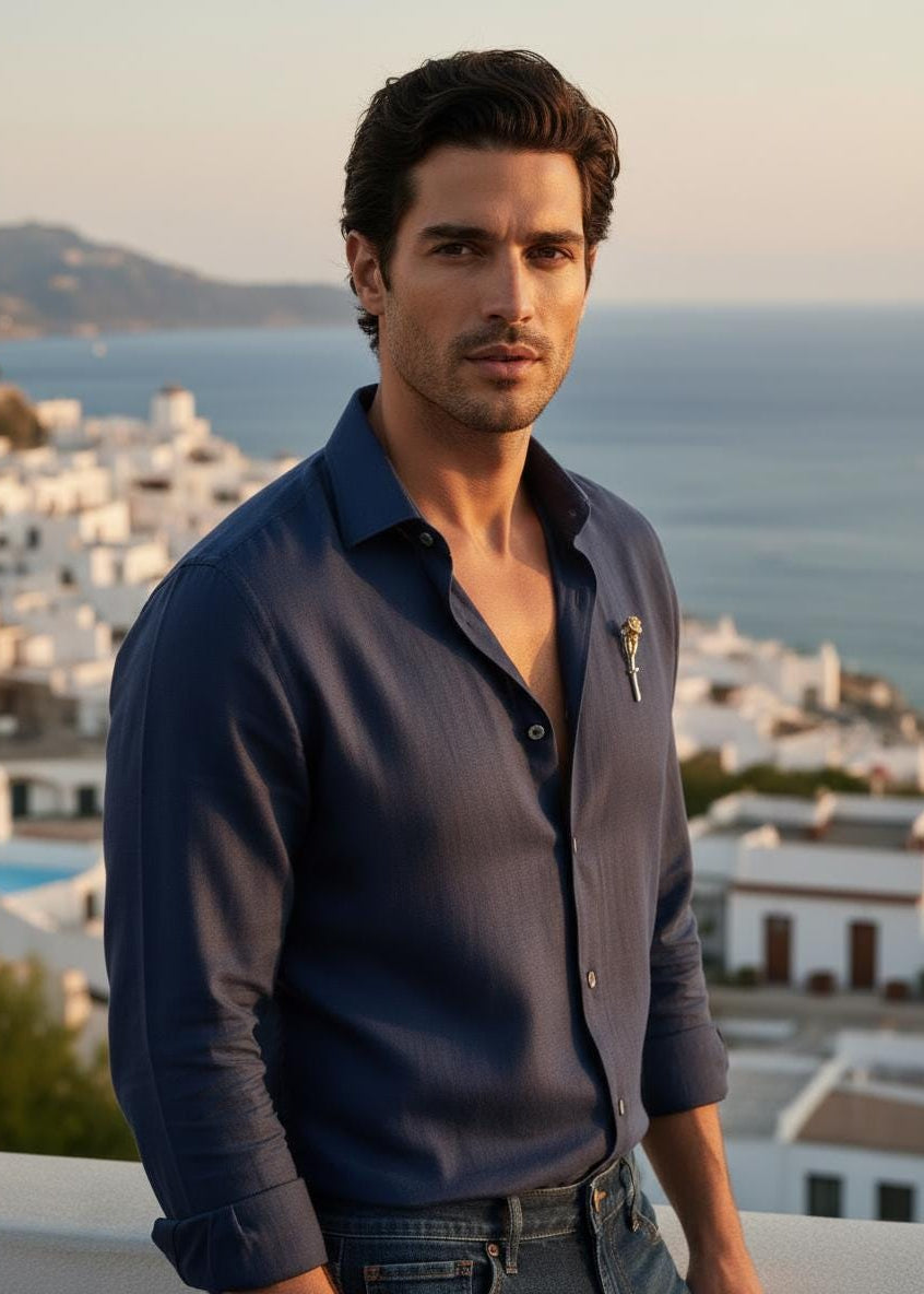 Sculpted Rose Brooch