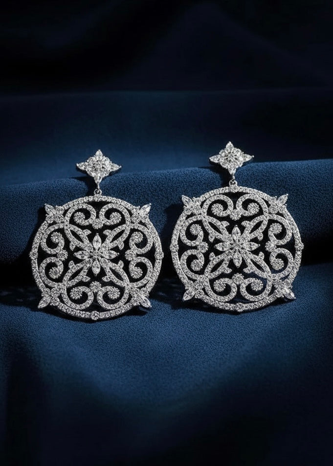 Filigree Statement Earrings