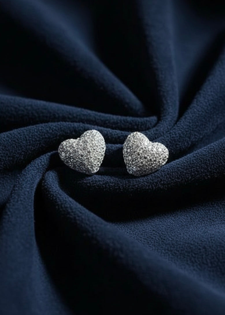 Heart Stud Earrings