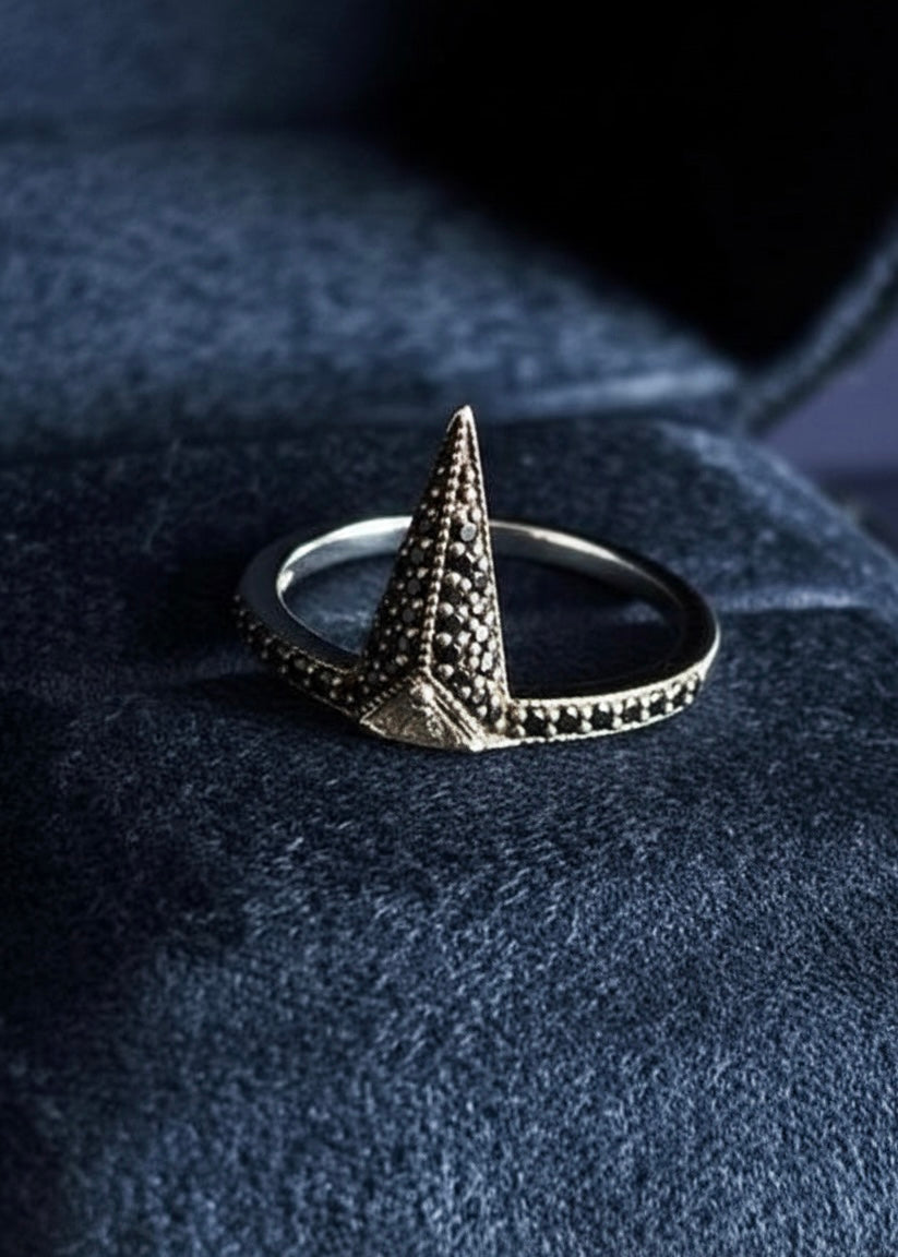 Spike Pyramid Ring