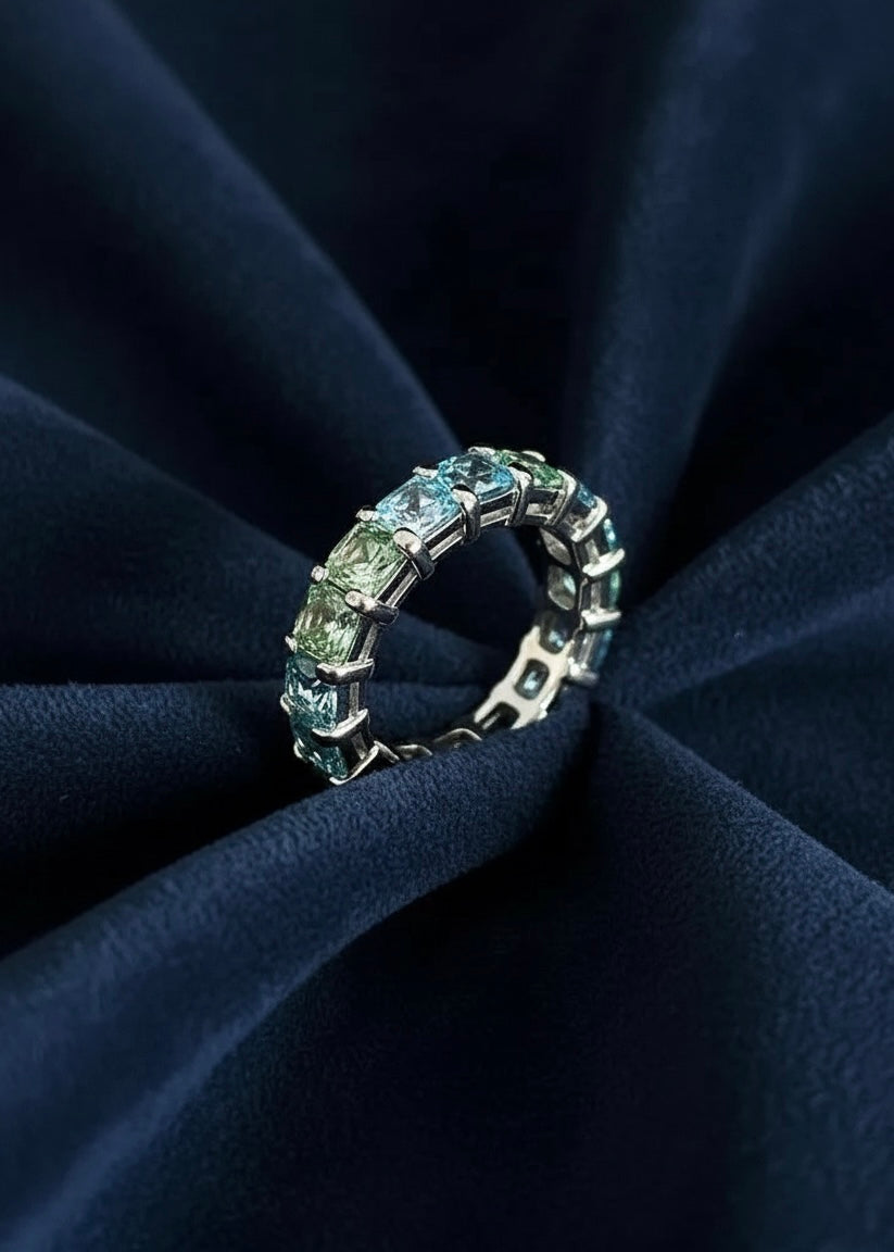 Ocean Fade Eternity Ring