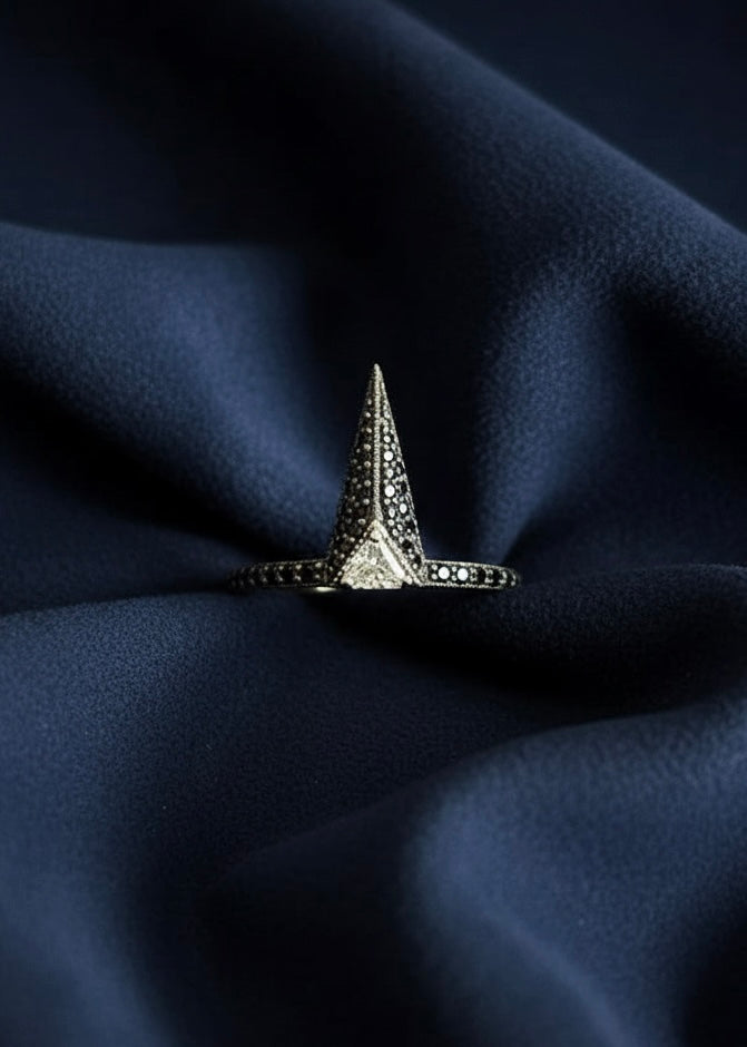 Spike Pyramid Ring