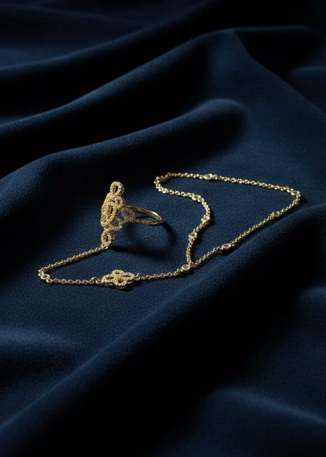 Filigree Hand Harness Bracelet