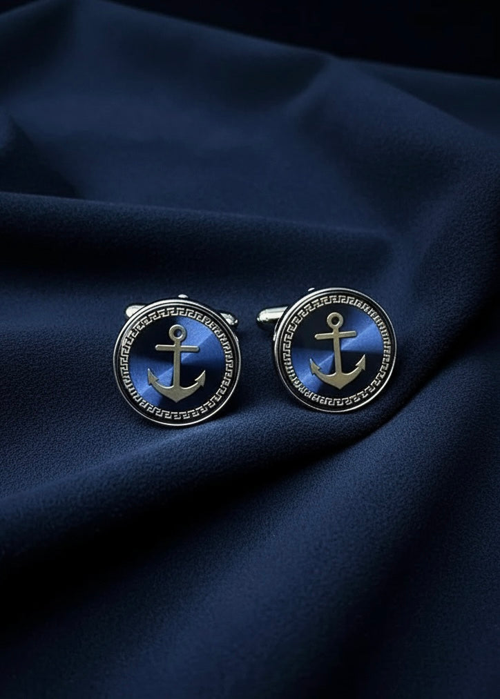 Nautical Anchor Cufflinks