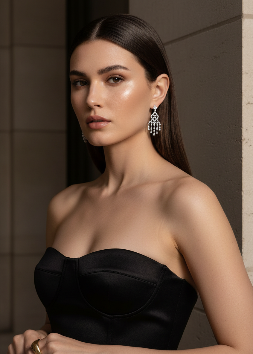 Cascade Chandelier Earrings