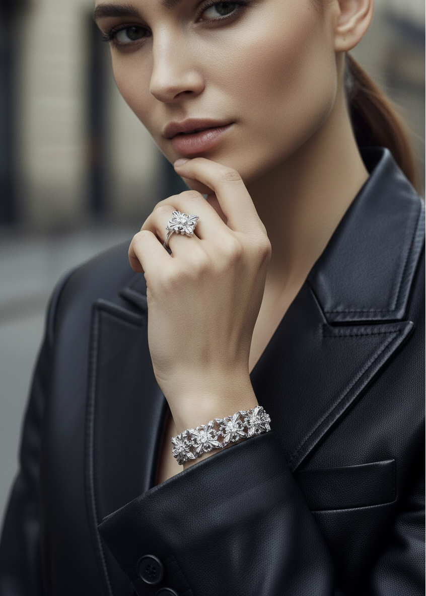 Fleur Crest Bracelet