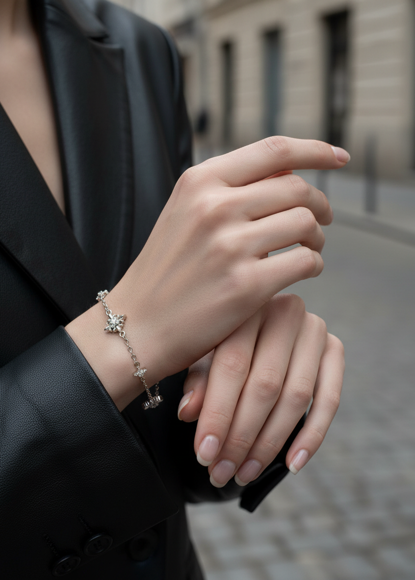 Fleur Crest Signature Bracelet
