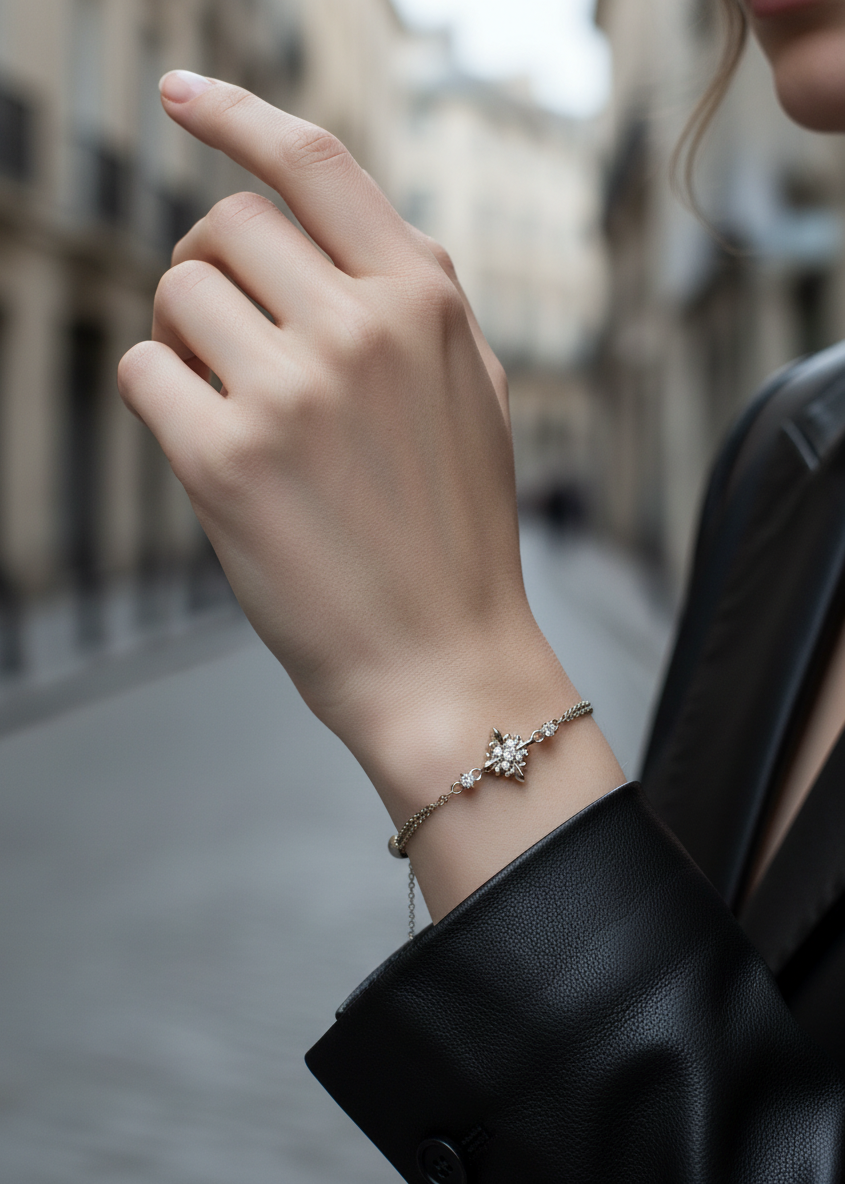 Fleur Crest Mini Bracelet