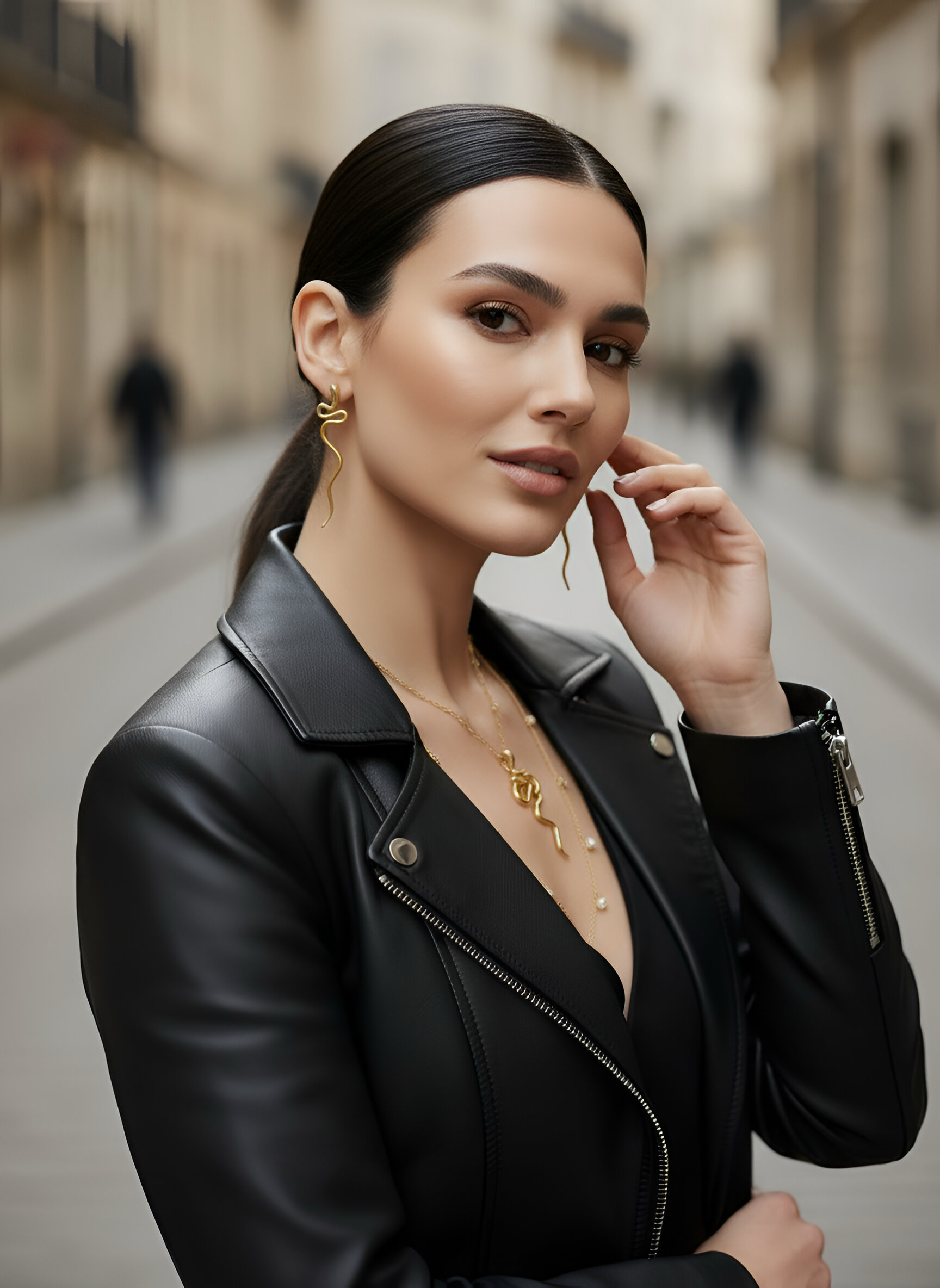 Serpent Drop Earrings