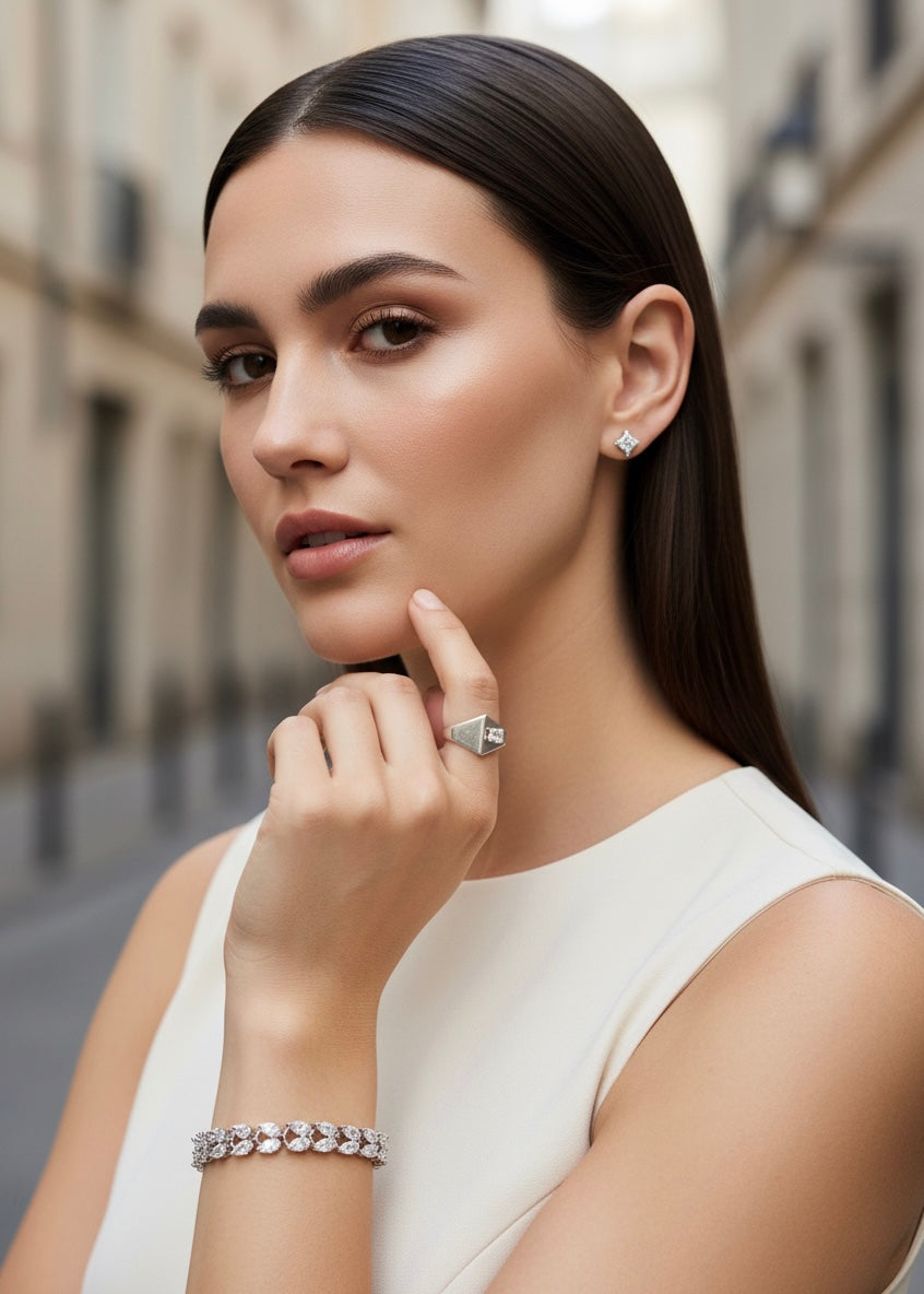 Crystal Link Bracelet