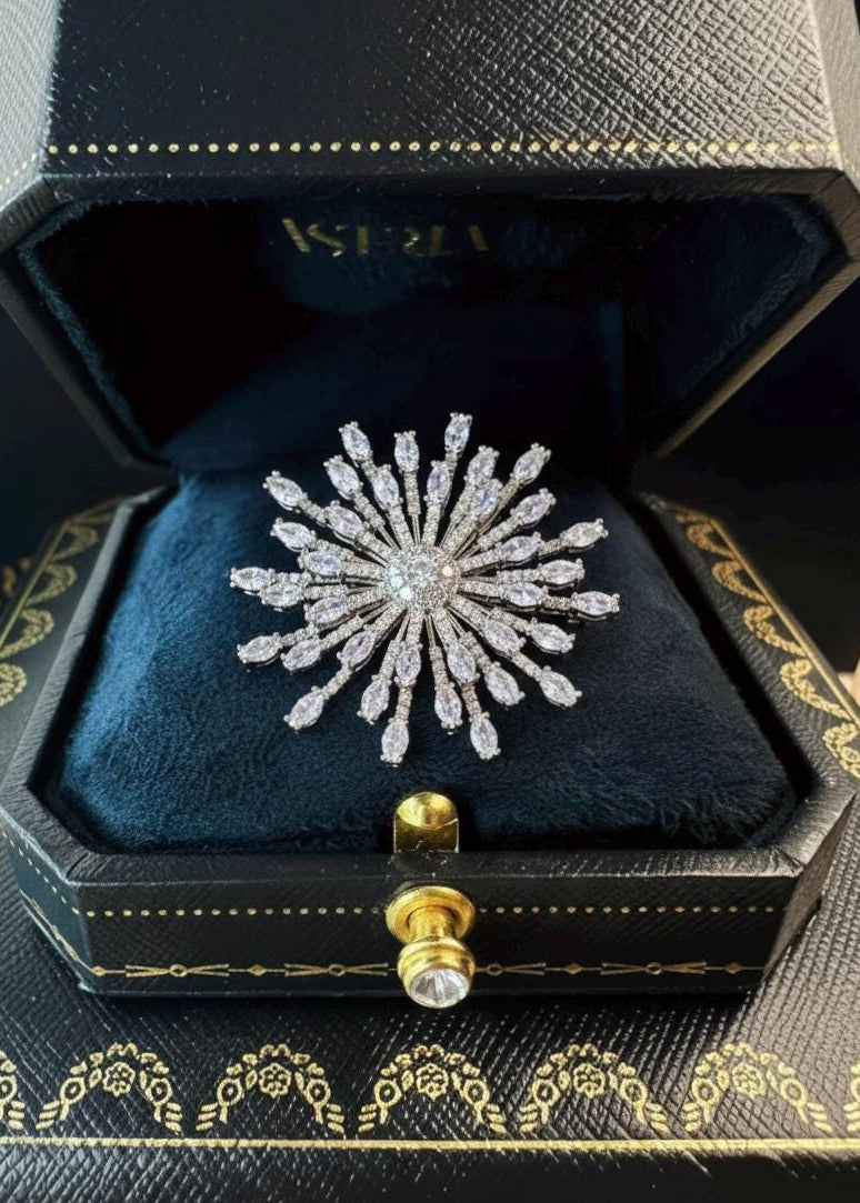 Starburst Radiance Brooch