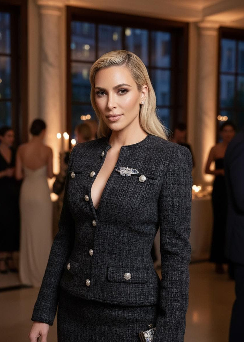 Nocturne Butterfly Brooch