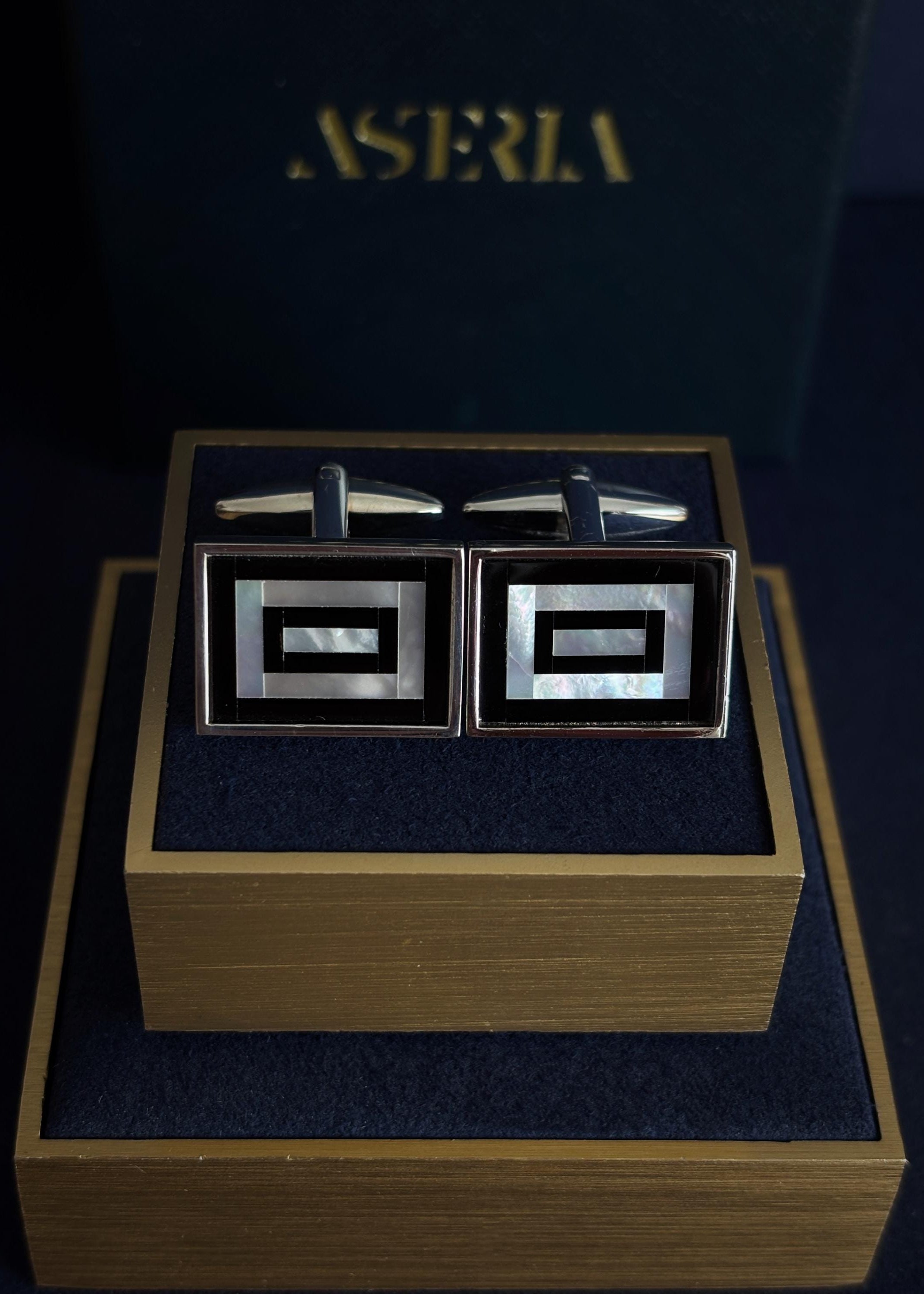 Architect Pearl Cufflinks