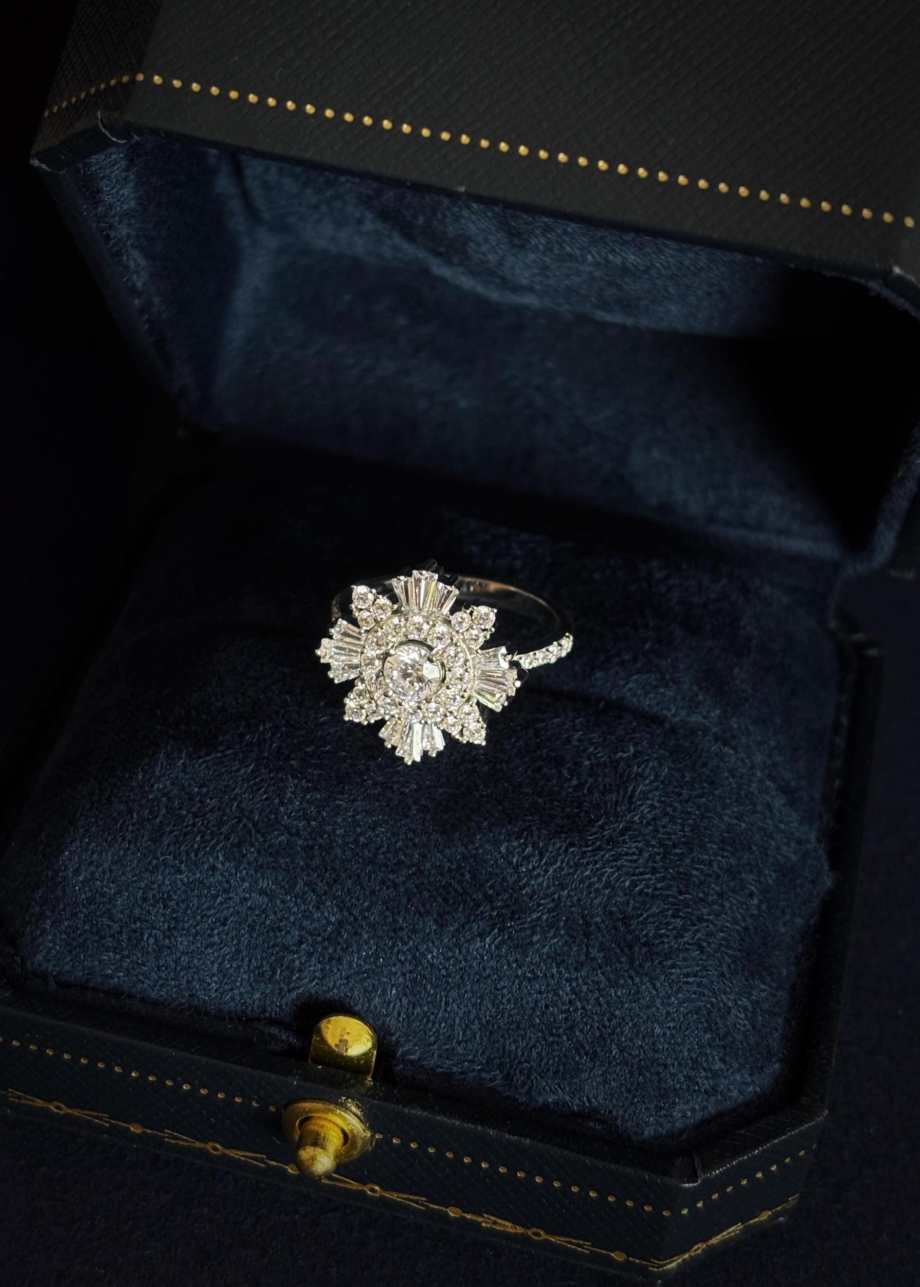 Snowflake Statement Ring