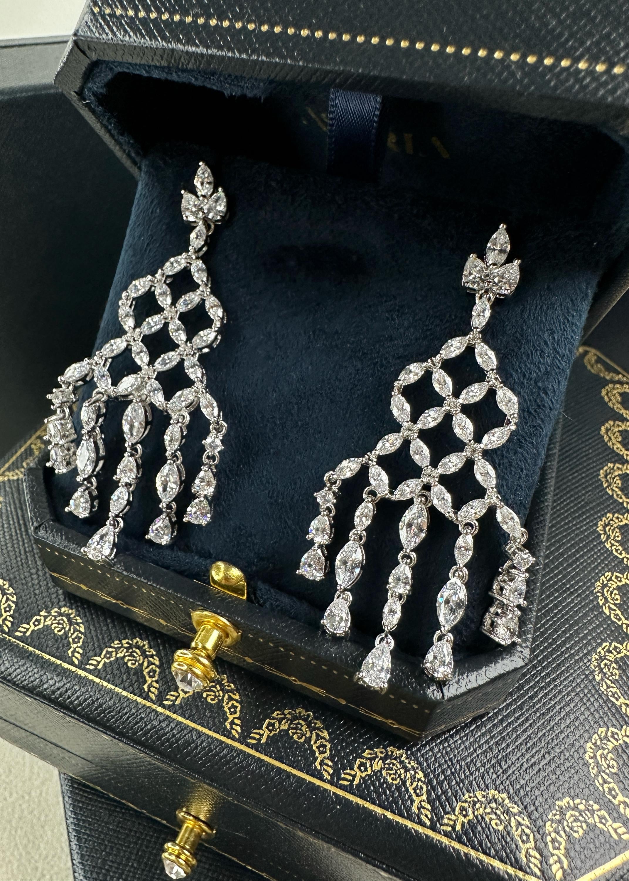 Cascade Chandelier Earrings