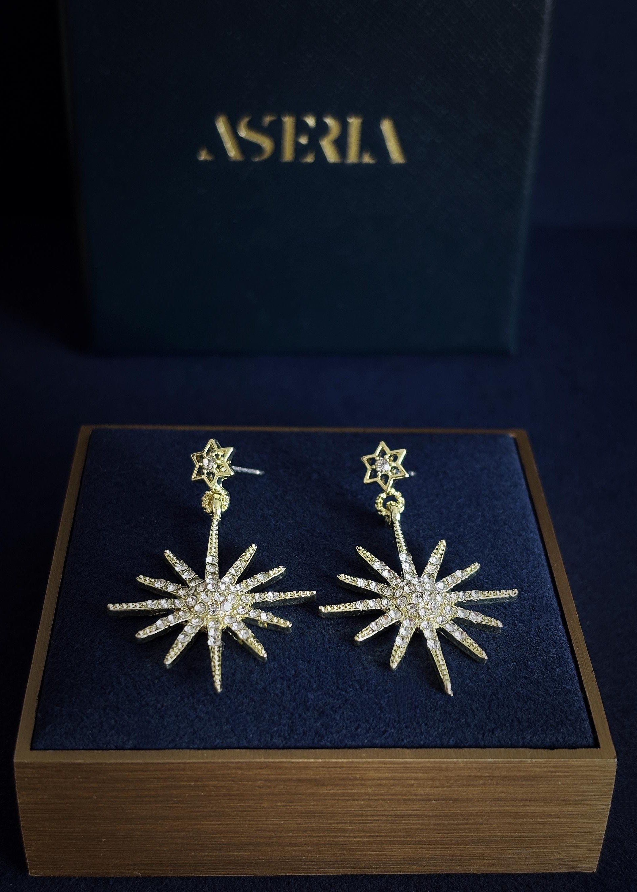 Starburst Drop Earrings