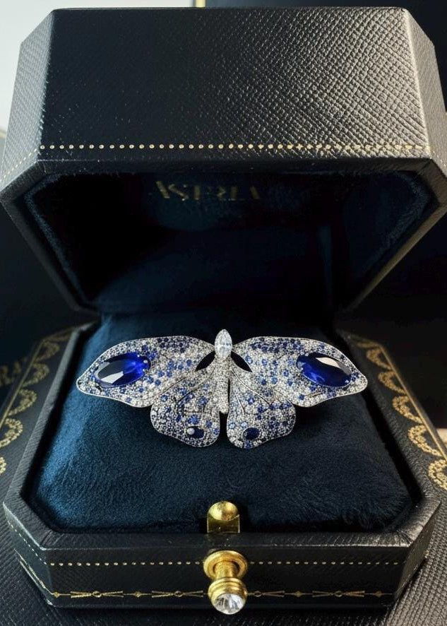 Nocturne Butterfly Brooch