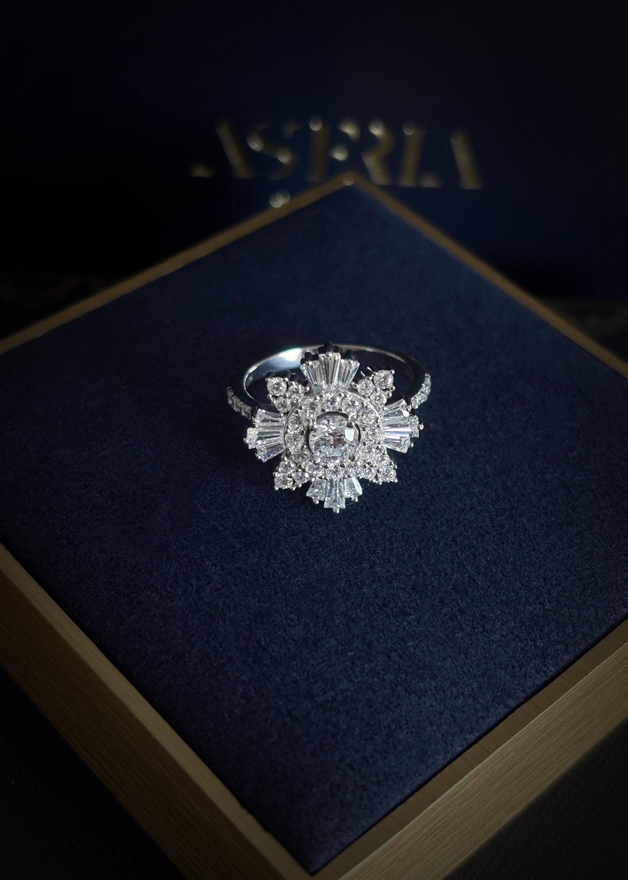 Snowflake Statement Ring