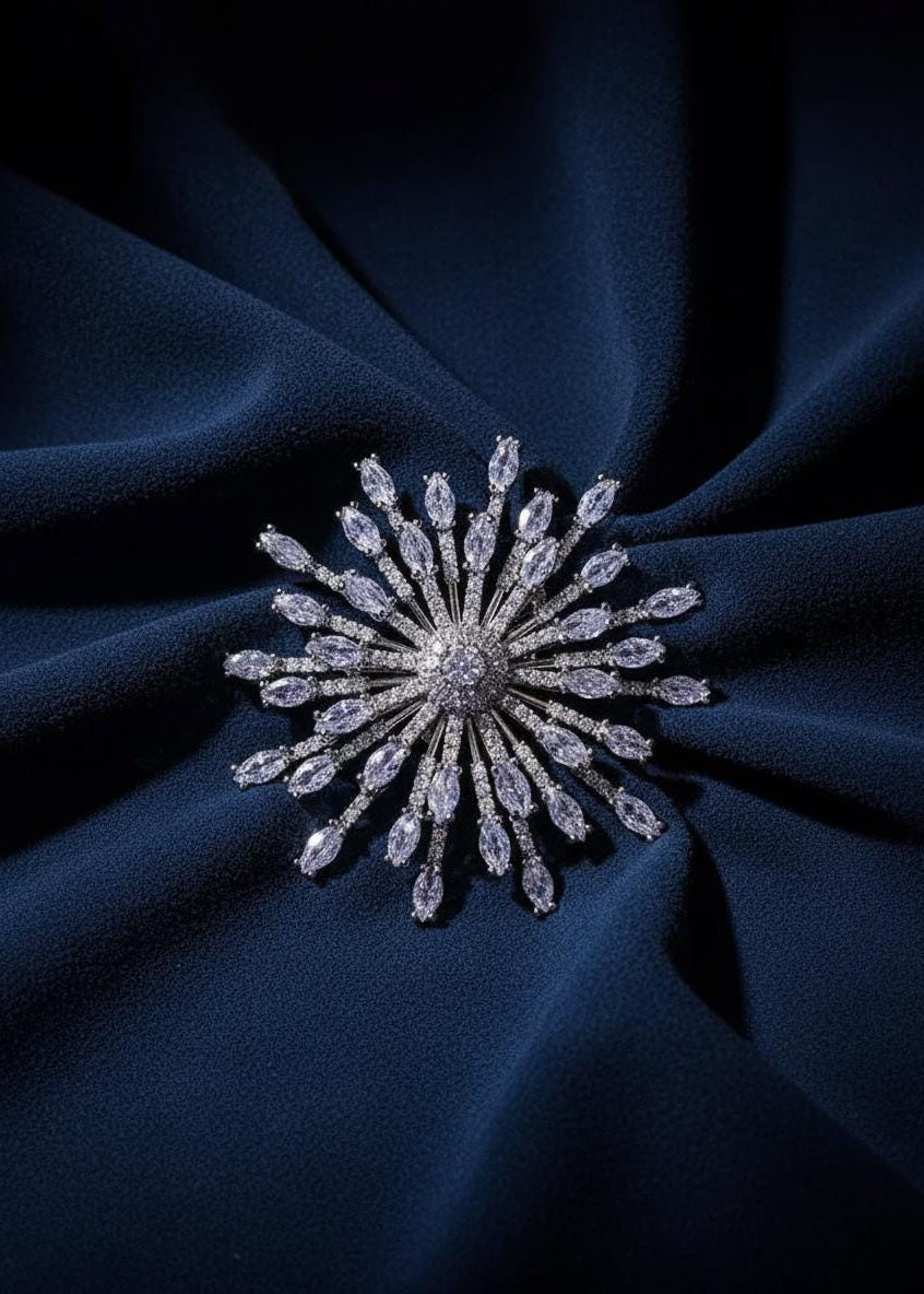 Starburst Radiance Brooch